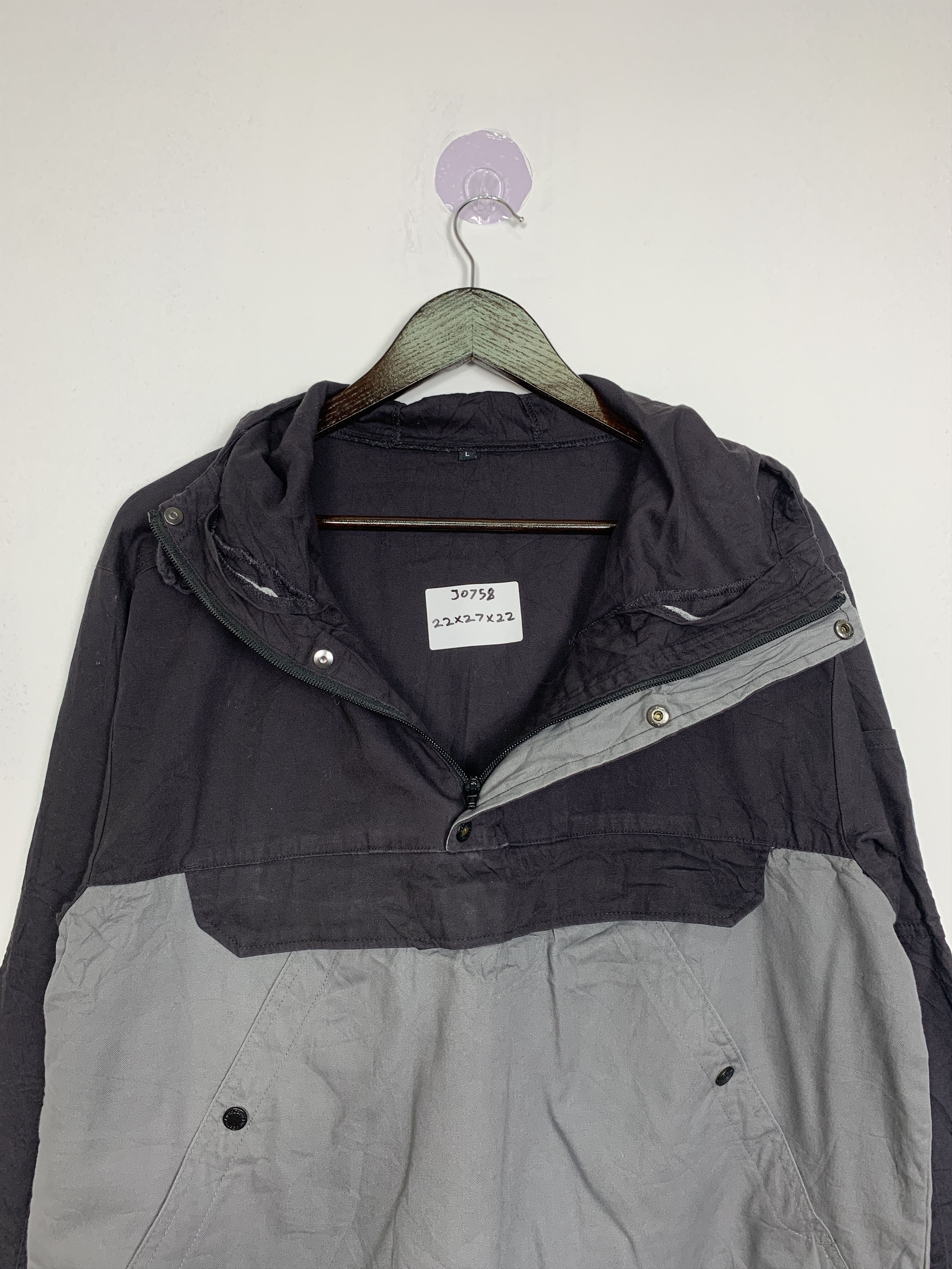 Japanese Brand Vintage JAPANESE BRAND Half Button Anorak Jacket J0758 Size US M / EU 48-50 / 2 - 9 Thumbnail