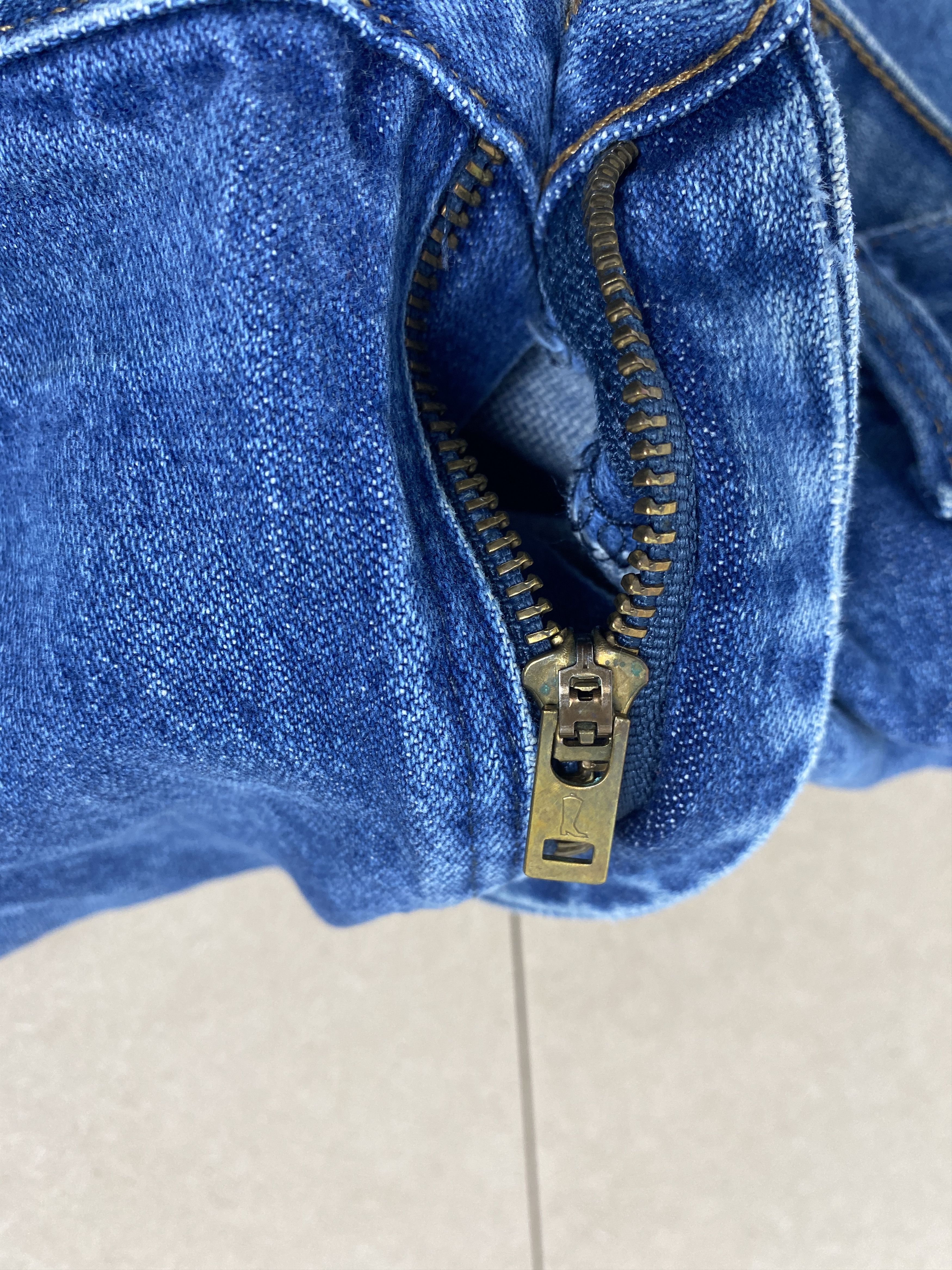 Vintage Vintage Wrangler Straight Cut Distressed Faded Blue Jeans Size US 36 / EU 52 - 15 Thumbnail