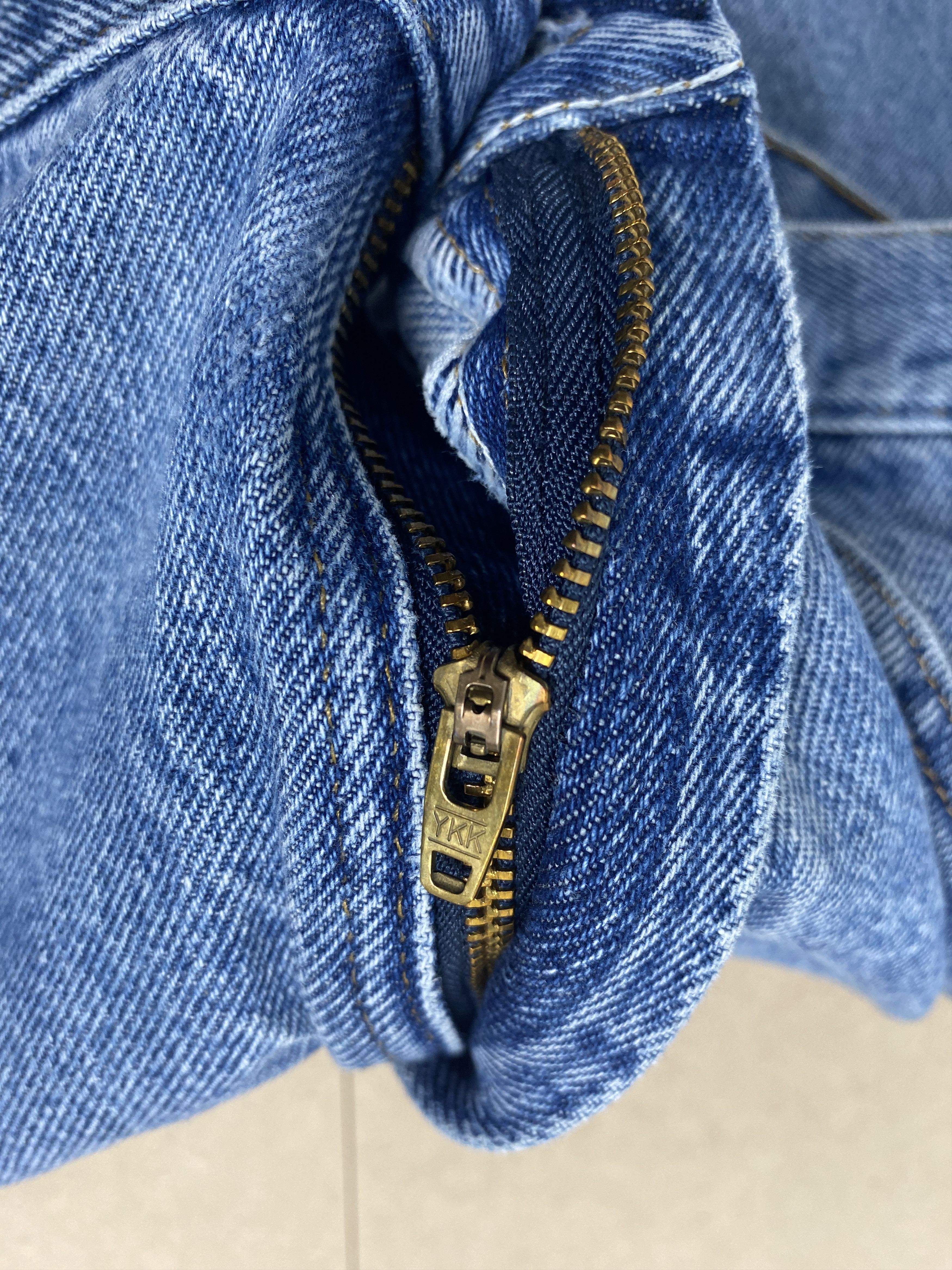 Vintage Vintage Wrangler Distressed Faded Straight Cut Blue Jeans Size US 38 / EU 54 - 12 Thumbnail