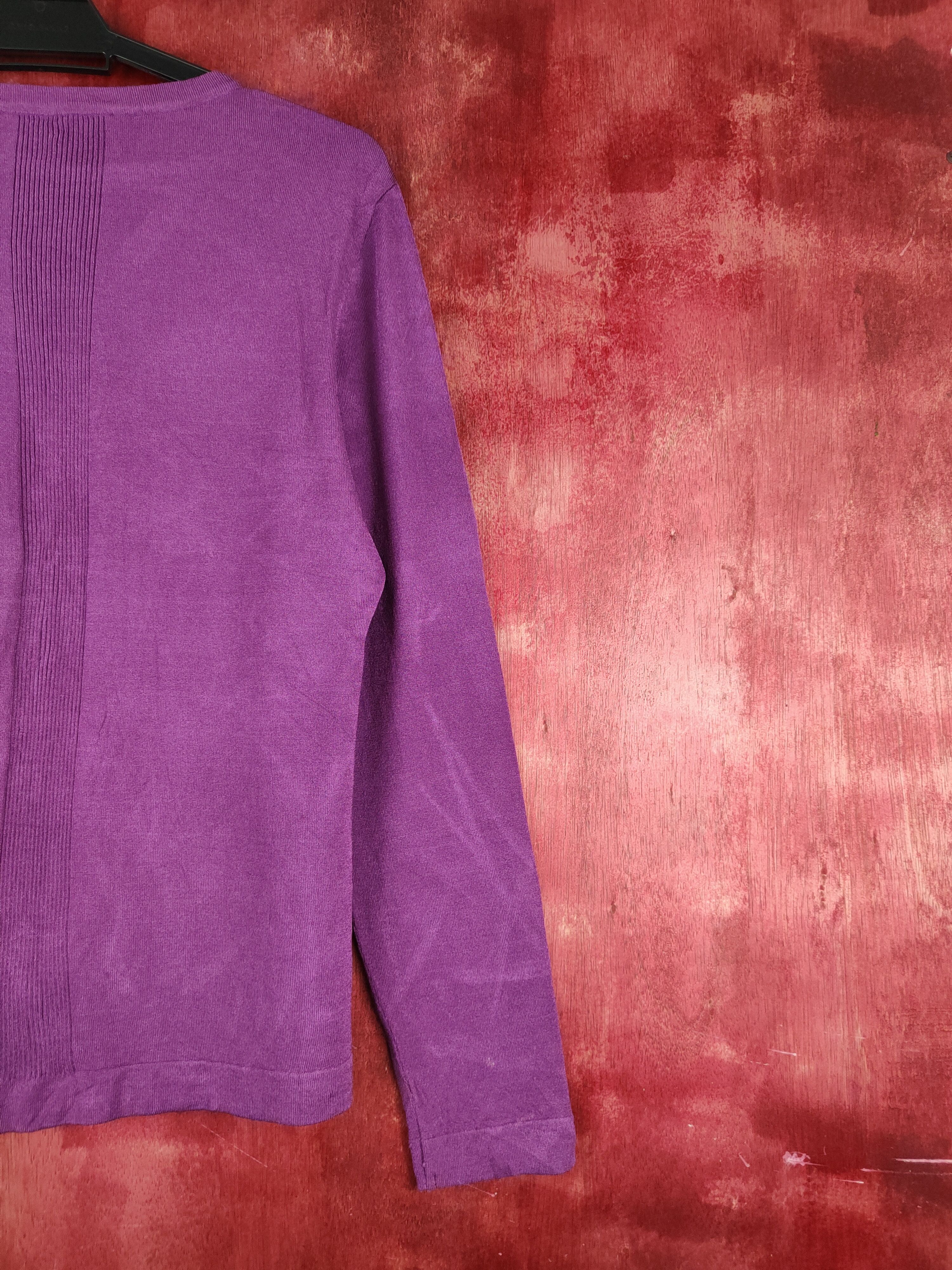 Japanese Brand × Vintage Ceci ou Cela table cloth vtg cardigan Purple Blouses #S905 Size S / US 4 / IT 40 - 9 Thumbnail