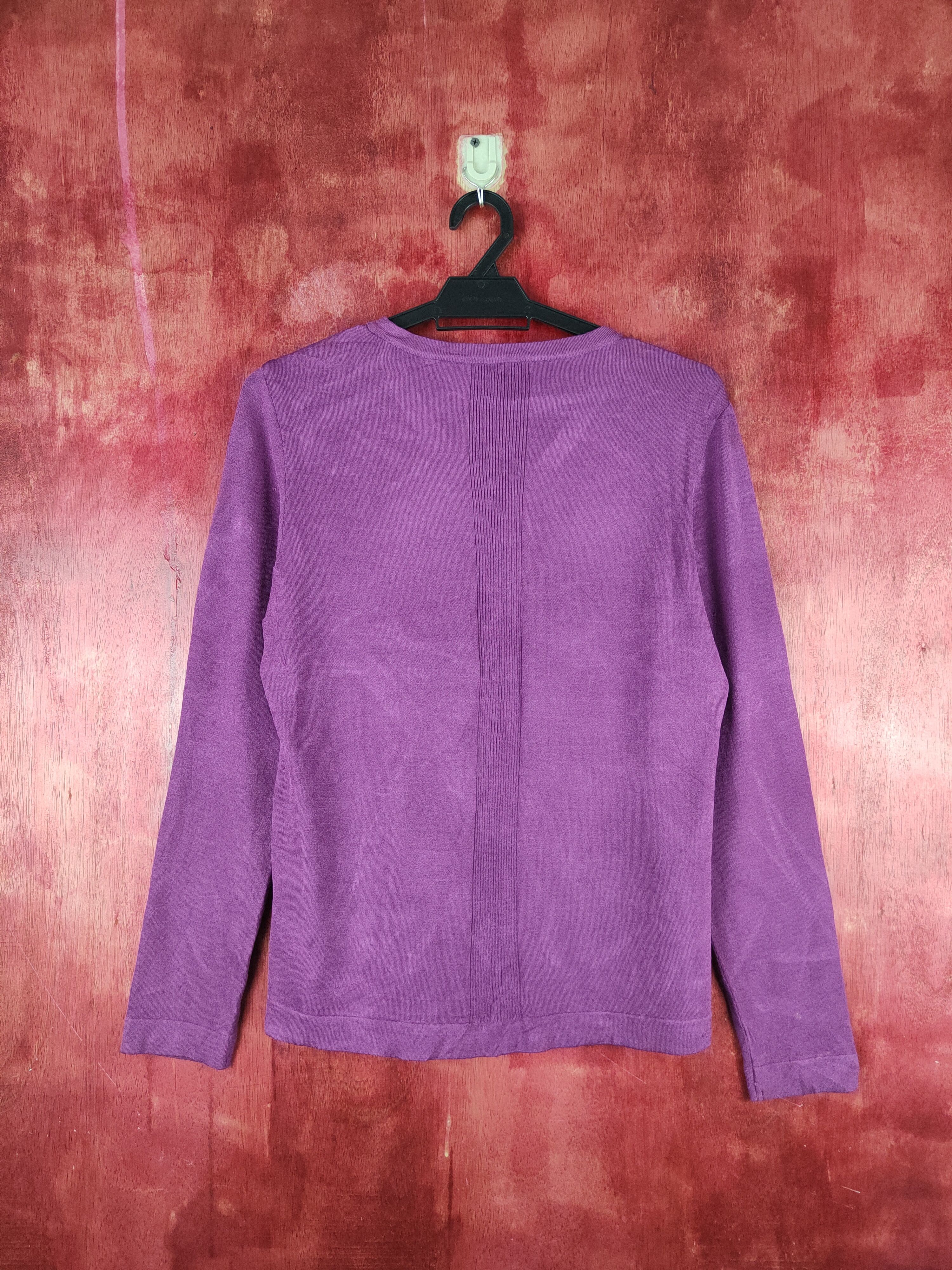 Japanese Brand × Vintage Ceci ou Cela table cloth vtg cardigan Purple Blouses #S905 Size S / US 4 / IT 40 - 7 Thumbnail