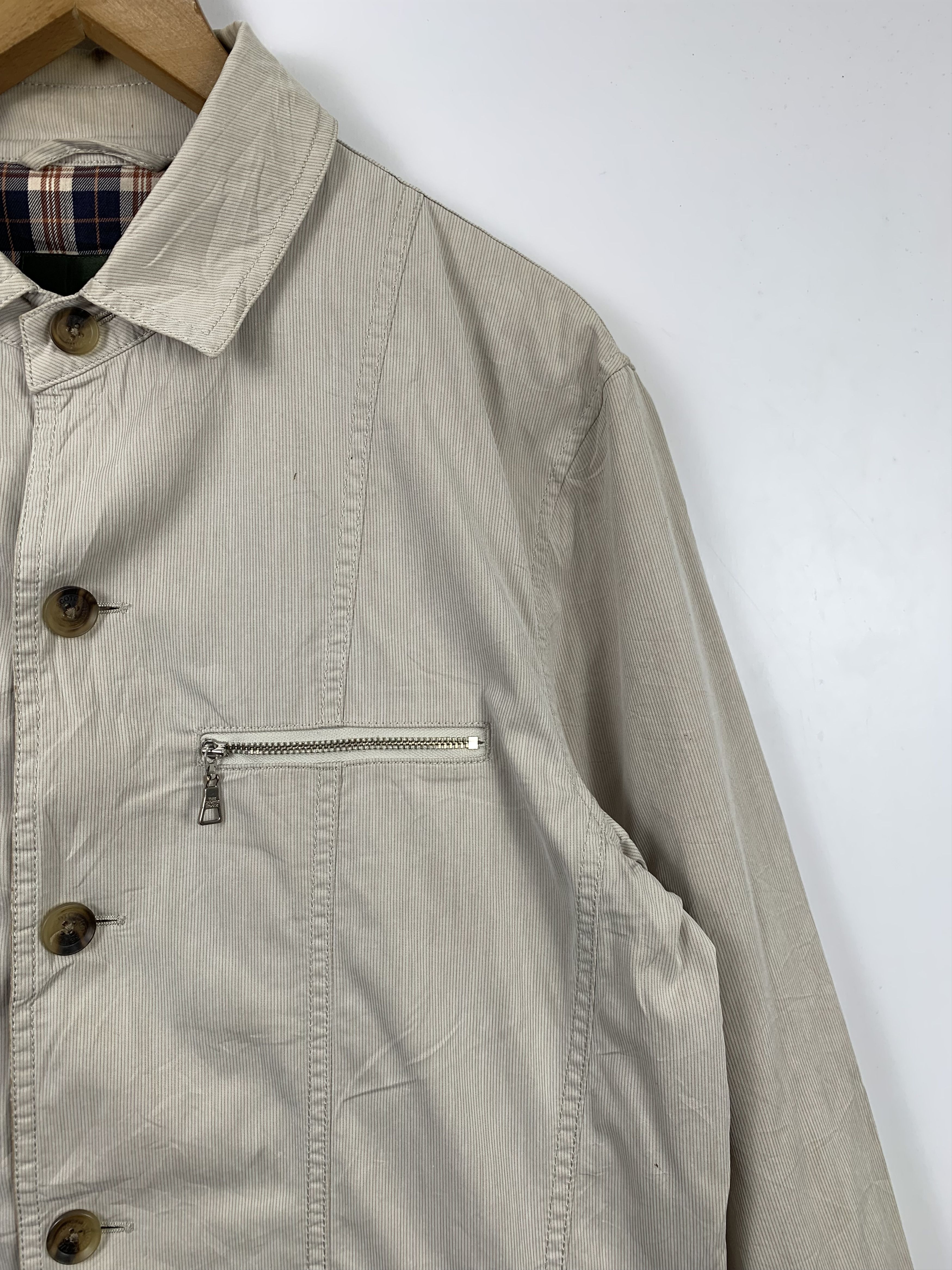 Unknown London Vintage THE SCOTCH HOUSE Checkered Lining Jacket J0438 Size US M / EU 48-50 / 2 - 4 Thumbnail