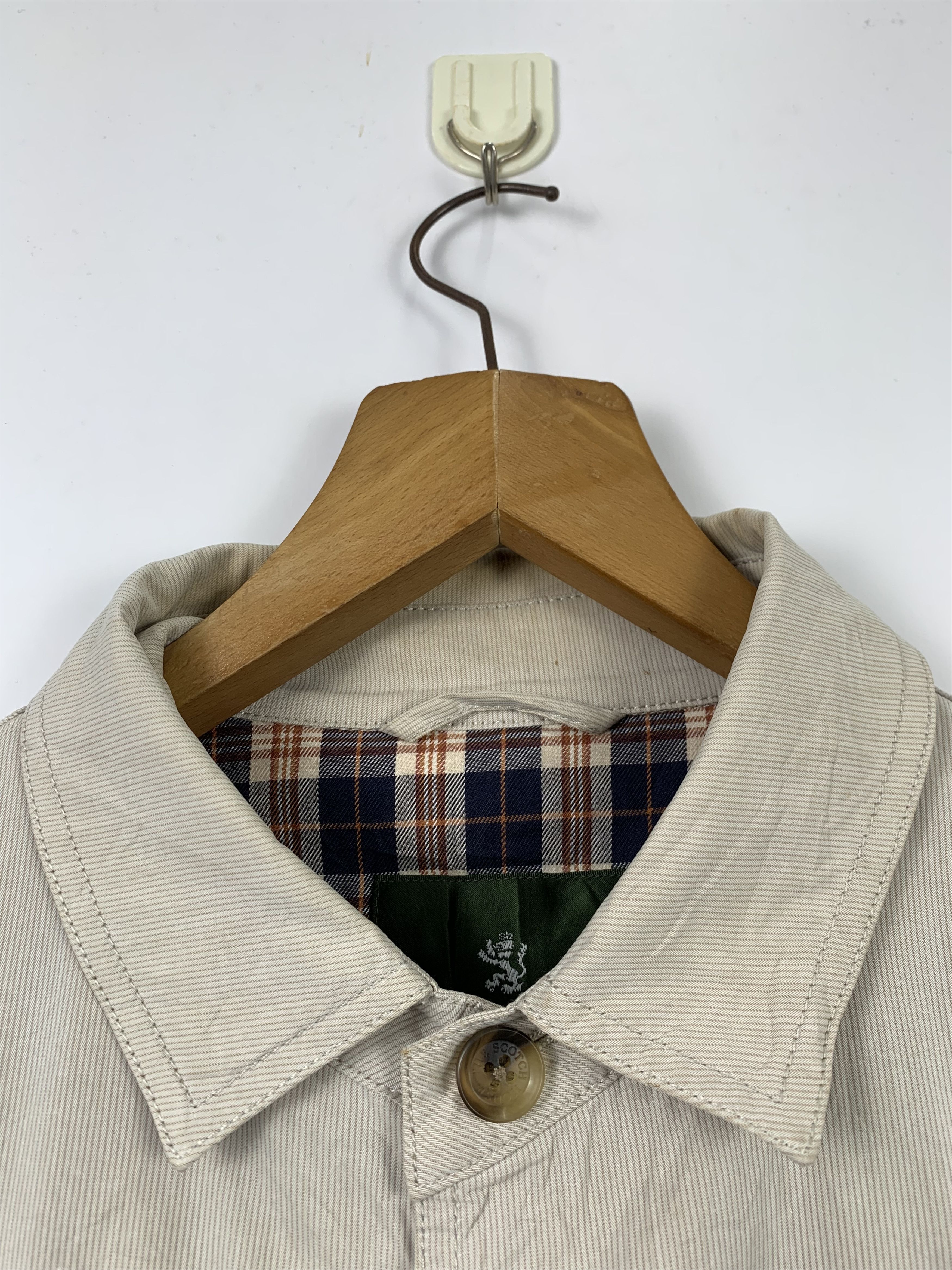 Unknown London Vintage THE SCOTCH HOUSE Checkered Lining Jacket J0438 Size US M / EU 48-50 / 2 - 7 Thumbnail