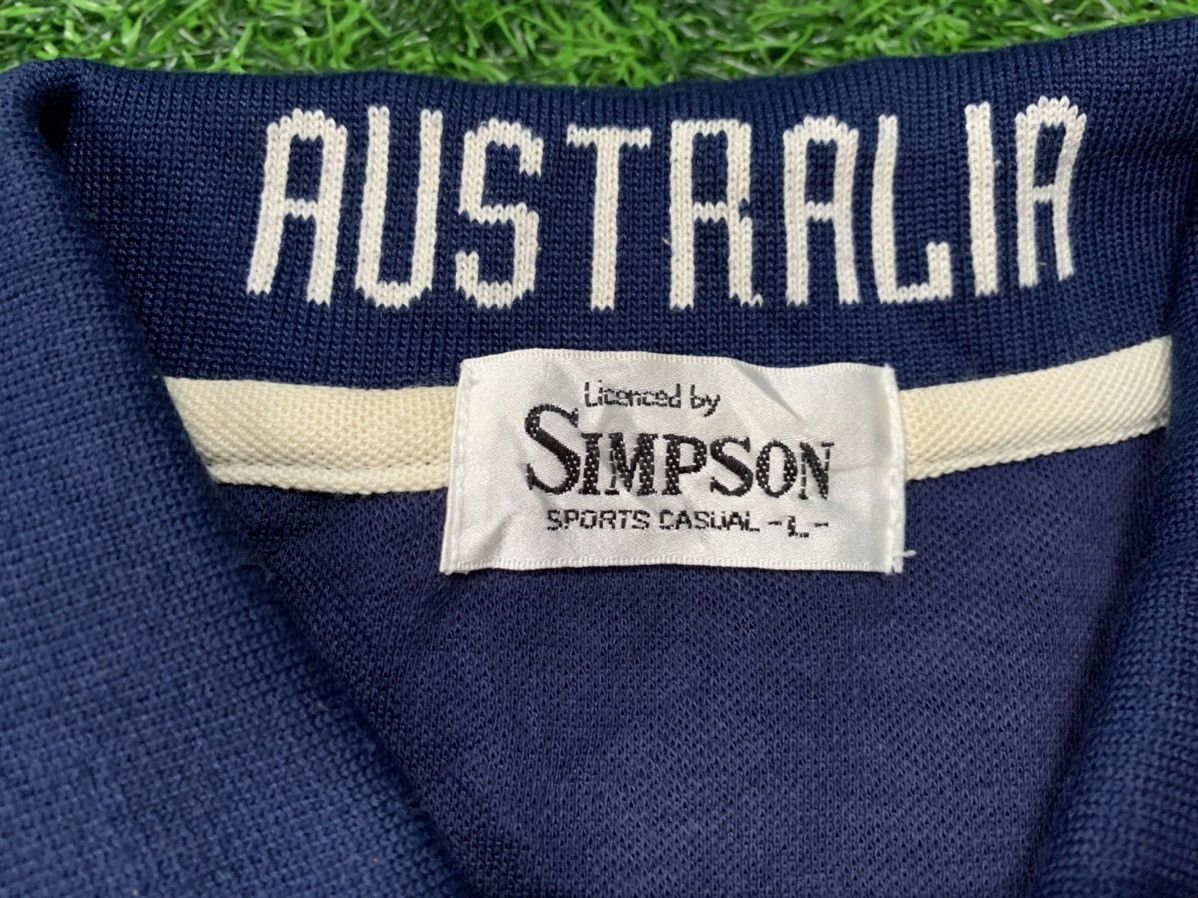 Vintage Vintage Australia Simpson Embroidery Logo Polo Tee Size US L / EU 52-54 / 3 - 3 Thumbnail