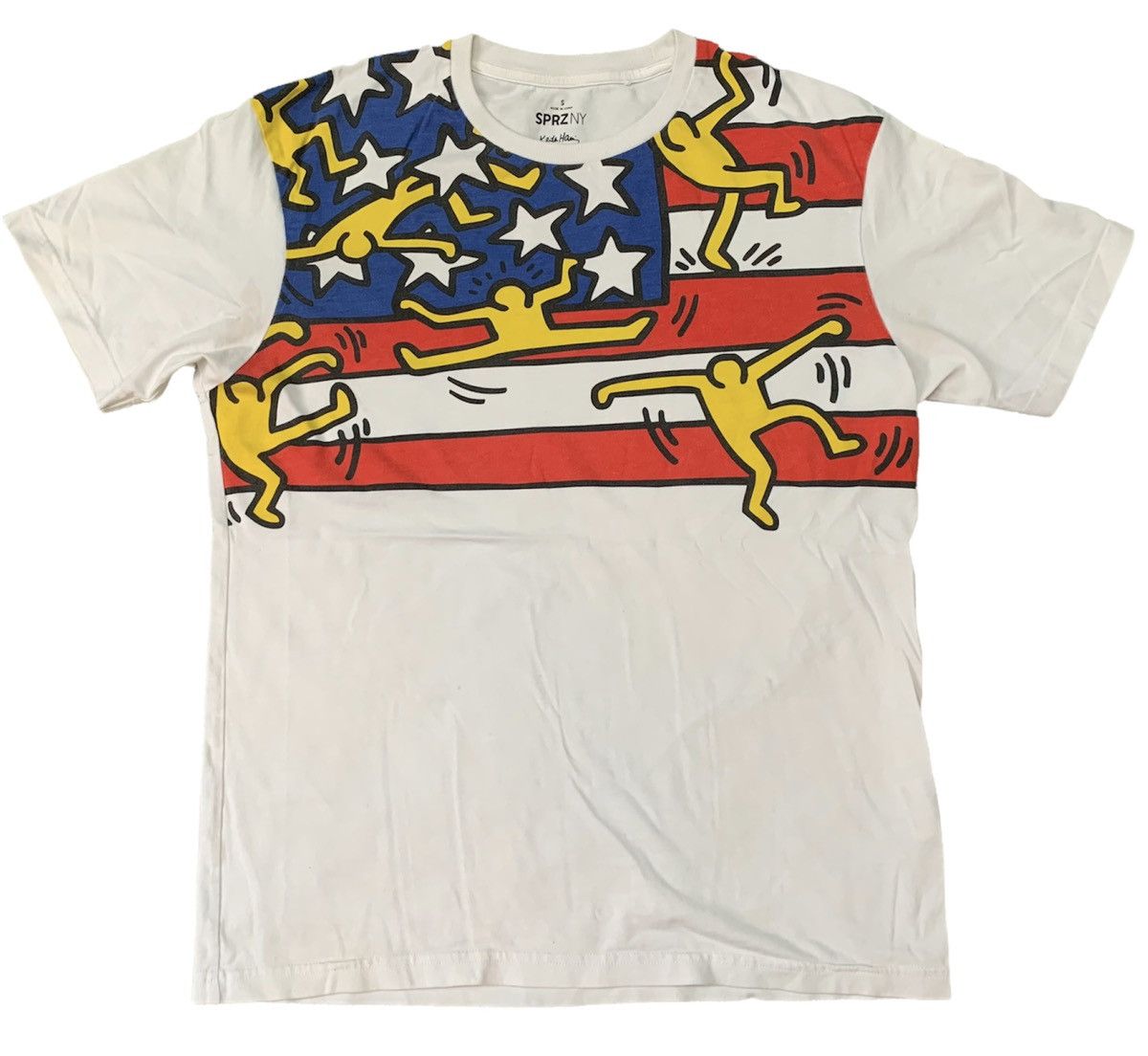 Keith Haring Keith Haring SPRZ NY M Dance Best Buddies Friend Pop Art Size S / US 4 / IT 40 - 1 Thumbnail