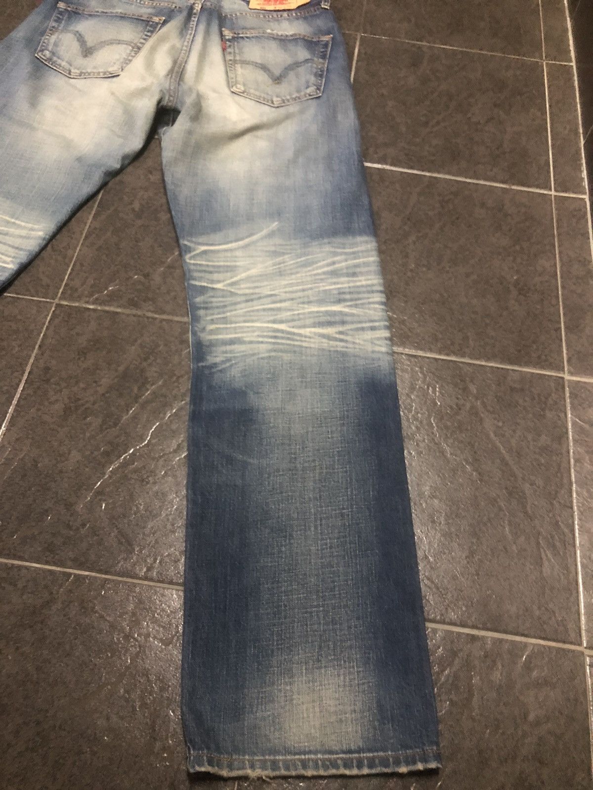 Levi's Vintage 90s Levis 501e Blue Faded Denim Size US 32 / EU 48 - 11 Thumbnail