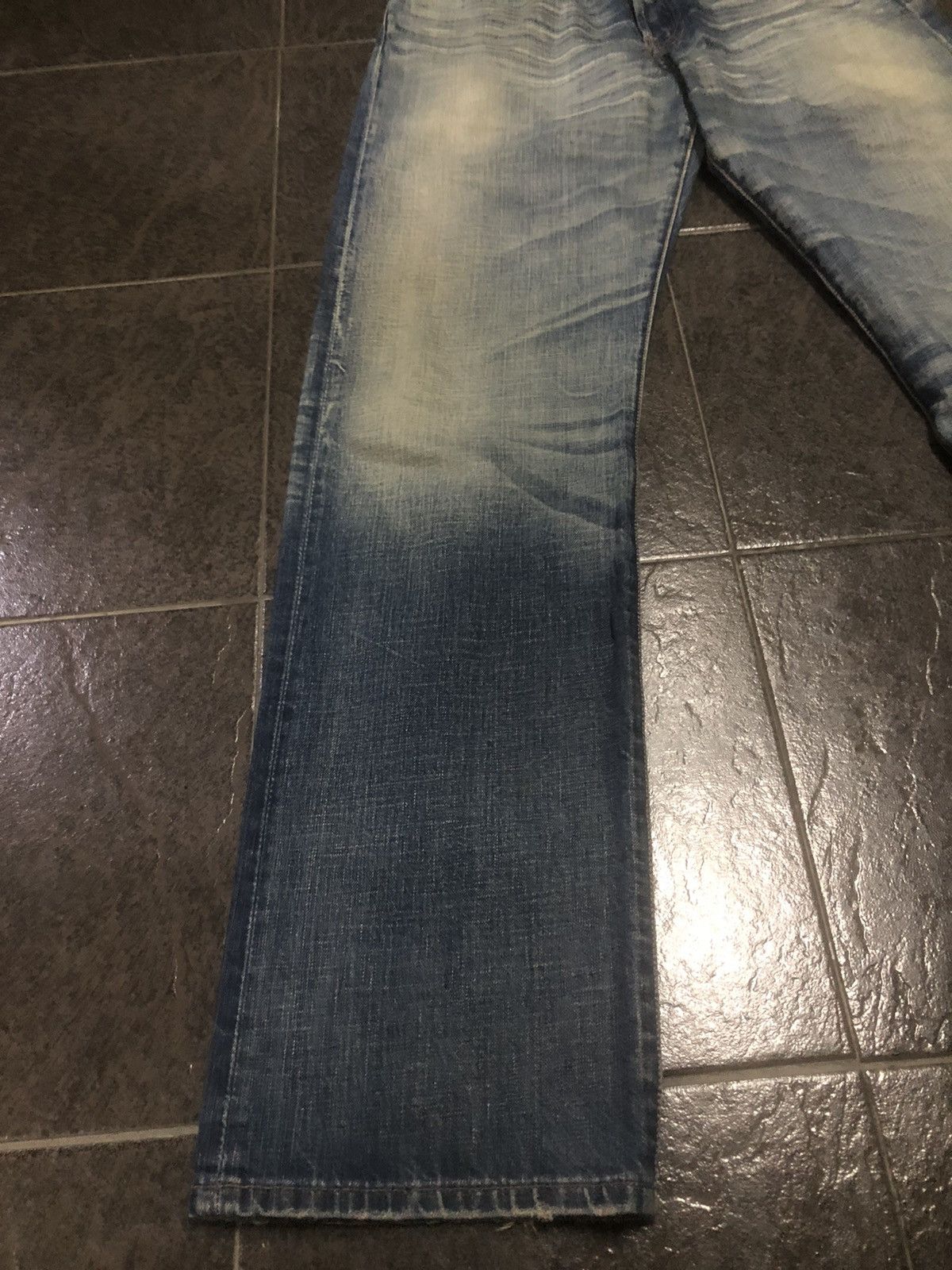 Levi's Vintage 90s Levis 501e Blue Faded Denim Size US 32 / EU 48 - 4 Thumbnail