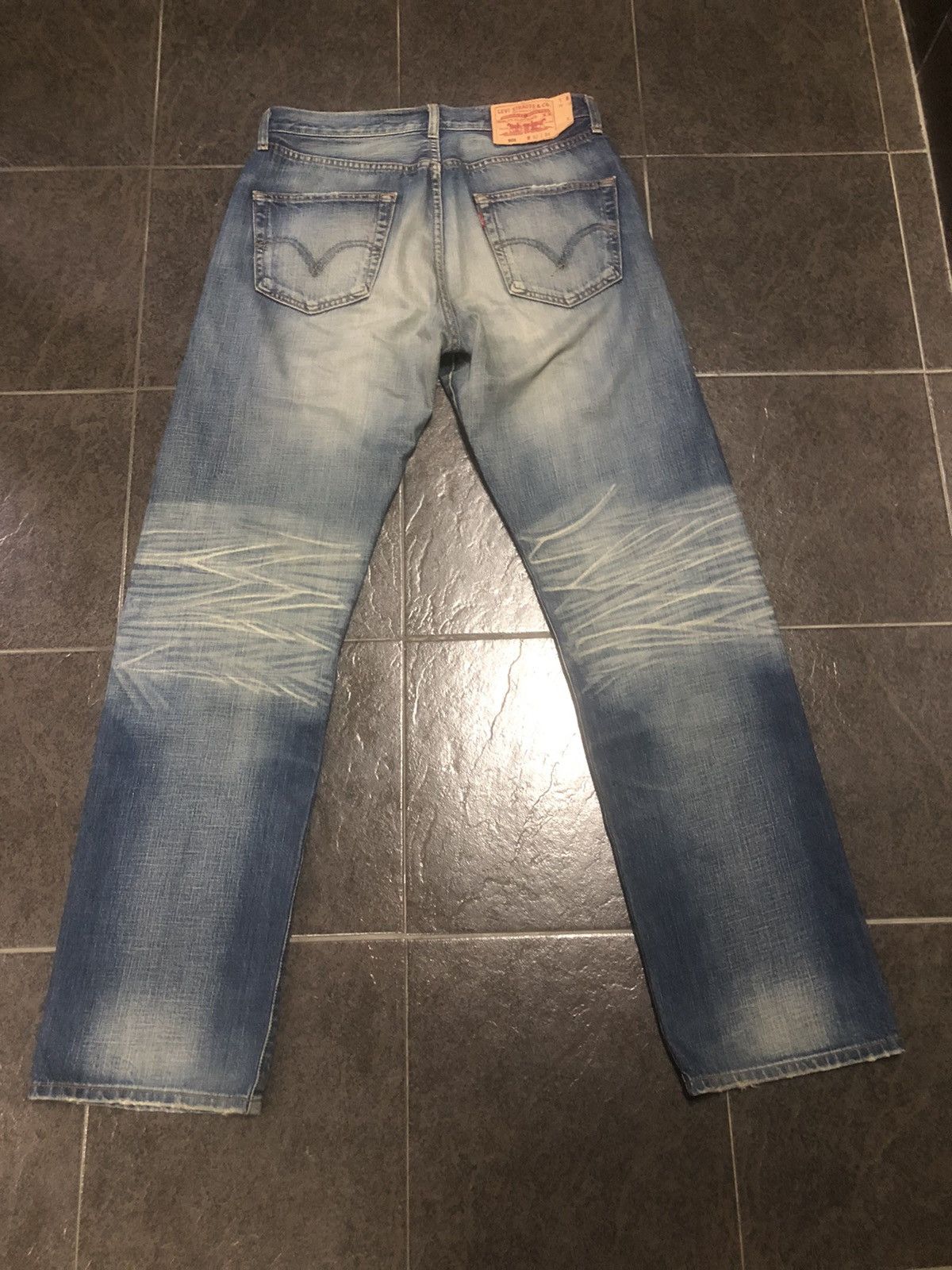 Levi's Vintage 90s Levis 501e Blue Faded Denim Size US 32 / EU 48 - 2 Thumbnail