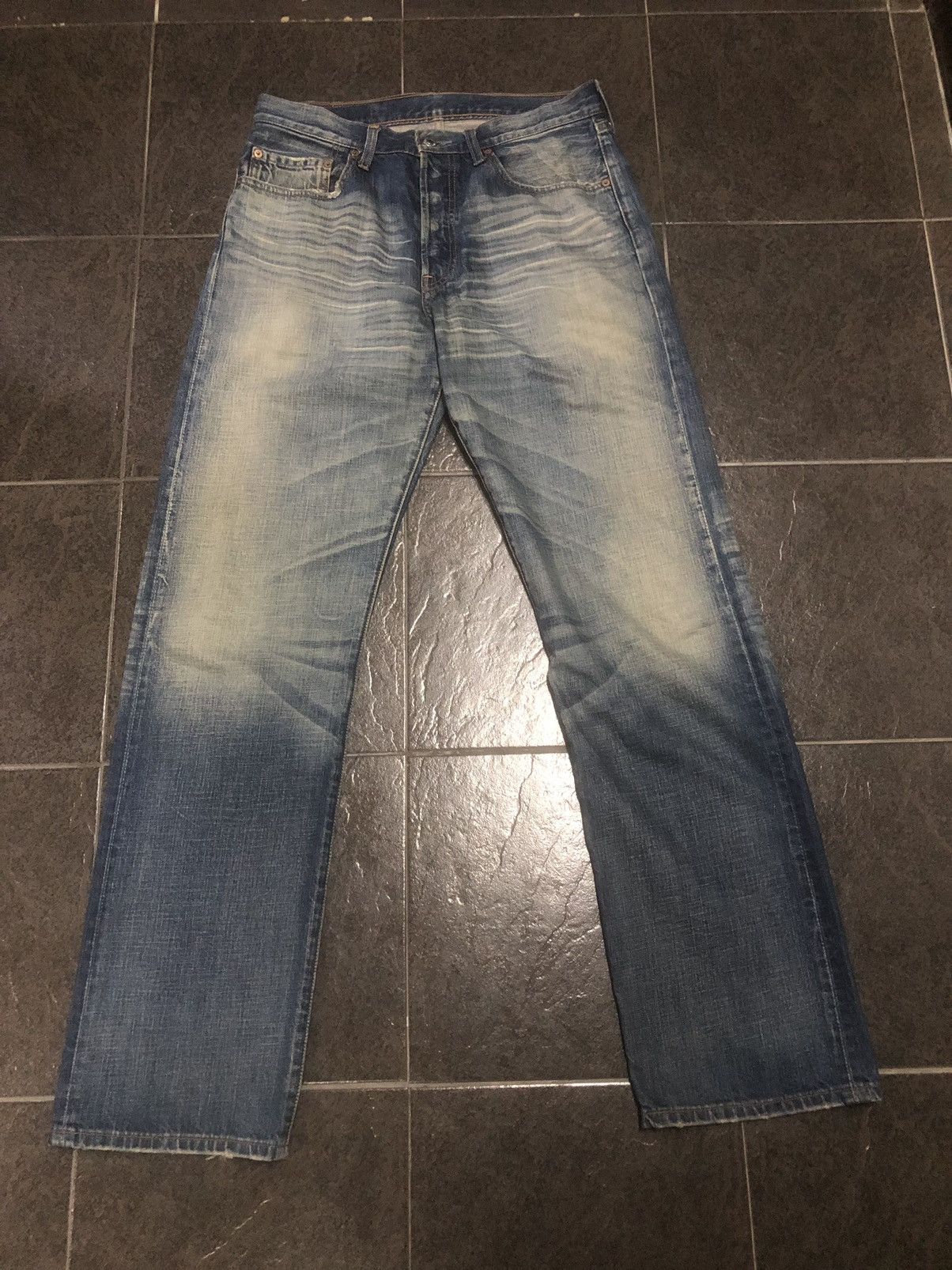 Levi's Vintage 90s Levis 501e Blue Faded Denim Size US 32 / EU 48 - 1 Thumbnail