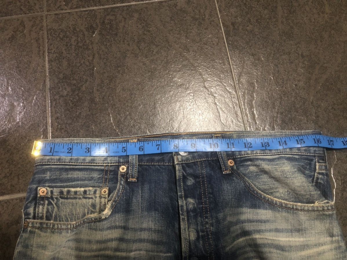Levi's Vintage 90s Levis 501e Blue Faded Denim Size US 32 / EU 48 - 22 Thumbnail