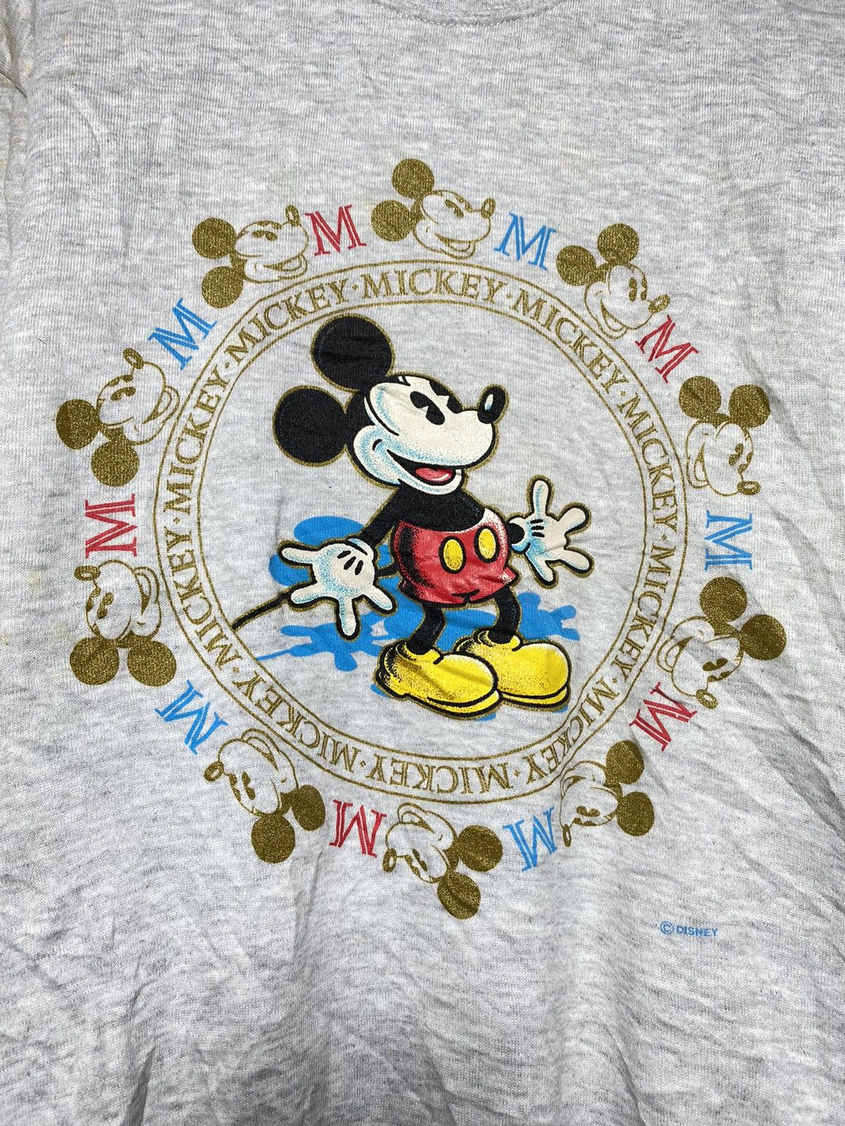 Disney × Mickey Mouse × Vintage Vintage Mickey Mouse Crewneck Size US M / EU 48-50 / 2 - 2 Thumbnail