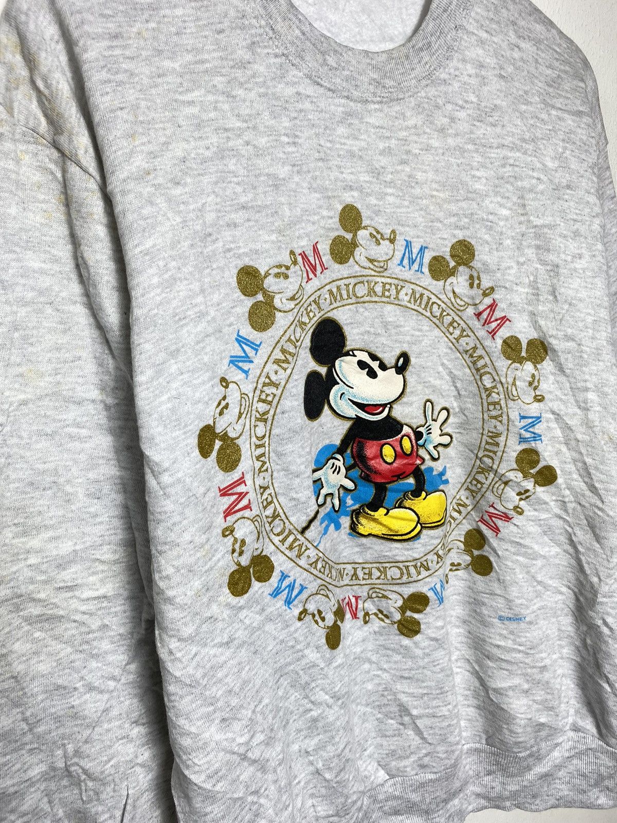 Disney × Mickey Mouse × Vintage Vintage Mickey Mouse Crewneck Size US M / EU 48-50 / 2 - 3 Thumbnail