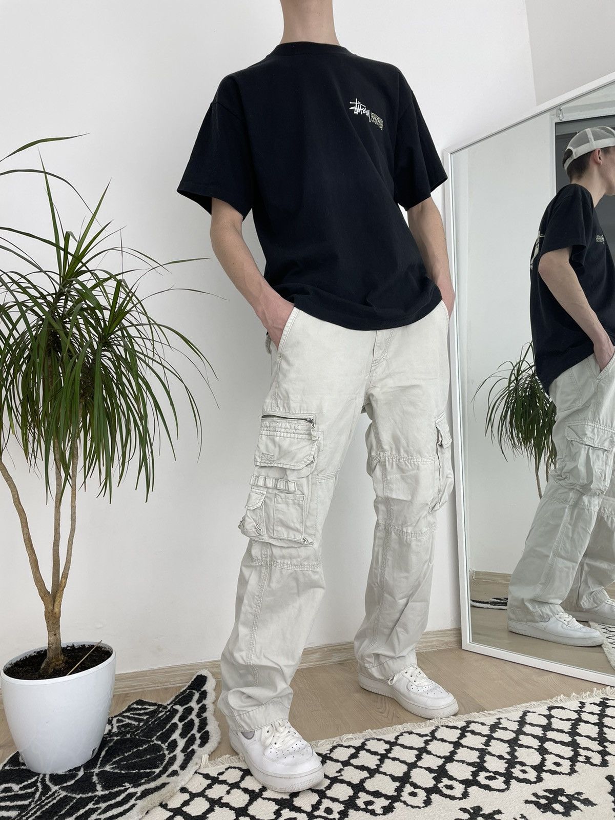 Japanese Brand Vintage cargo pants buggy worker multi pocket Size US 34 / EU 50 - 11 Thumbnail