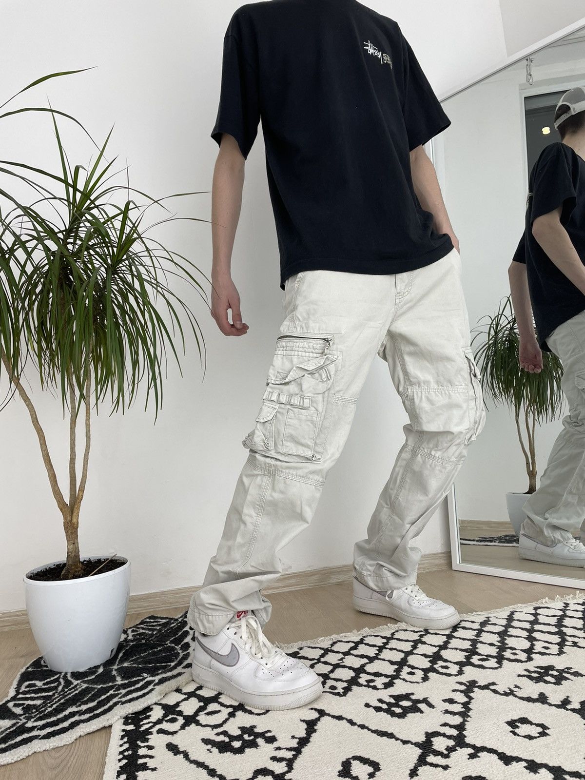 Japanese Brand Vintage cargo pants buggy worker multi pocket Size US 34 / EU 50 - 9 Thumbnail