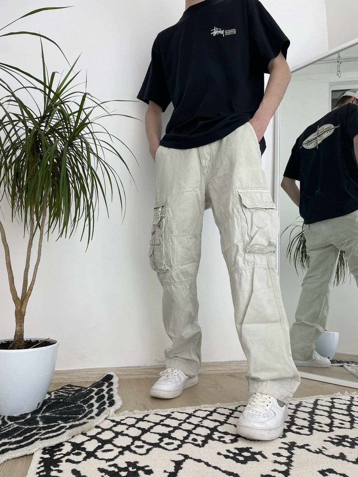 Japanese Brand Vintage cargo pants buggy worker multi pocket Size US 34 / EU 50 - 10 Thumbnail