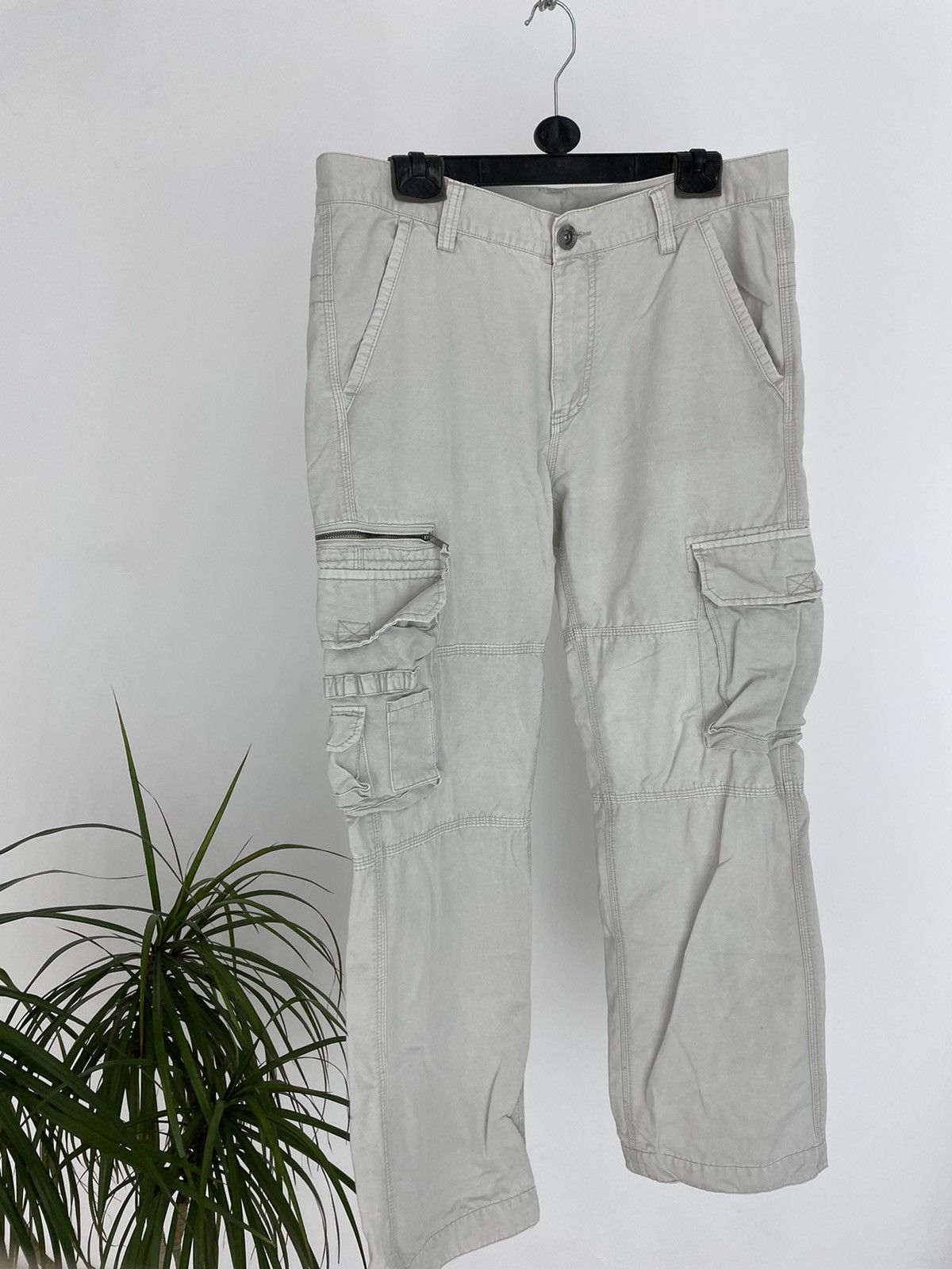 Japanese Brand Vintage cargo pants buggy worker multi pocket Size US 34 / EU 50 - 4 Thumbnail