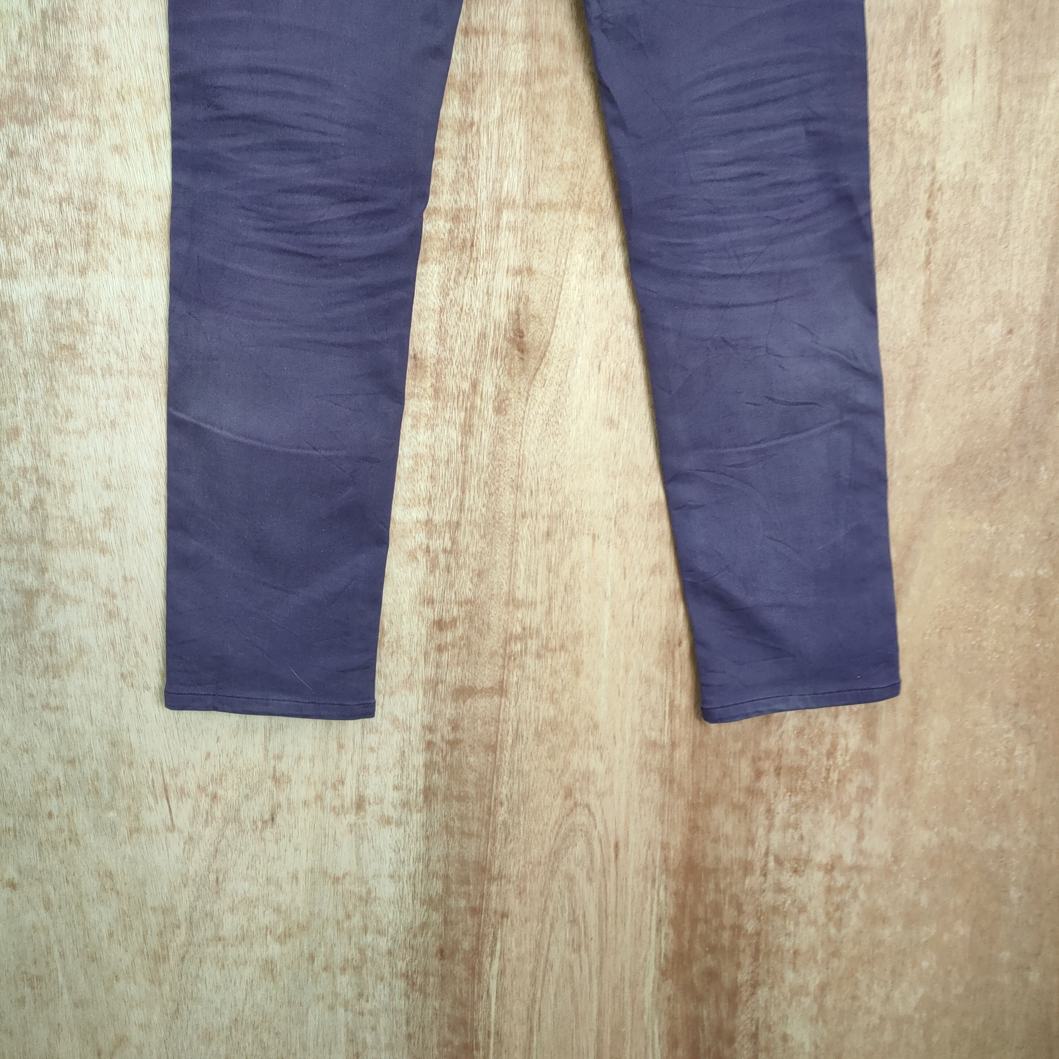 If Six Was Nine × Japanese Brand × Purple VINTAGE JAPANESE SKINNY FADED PURPLE JEAN DENIM PANTS Size US 31 - 8 Thumbnail