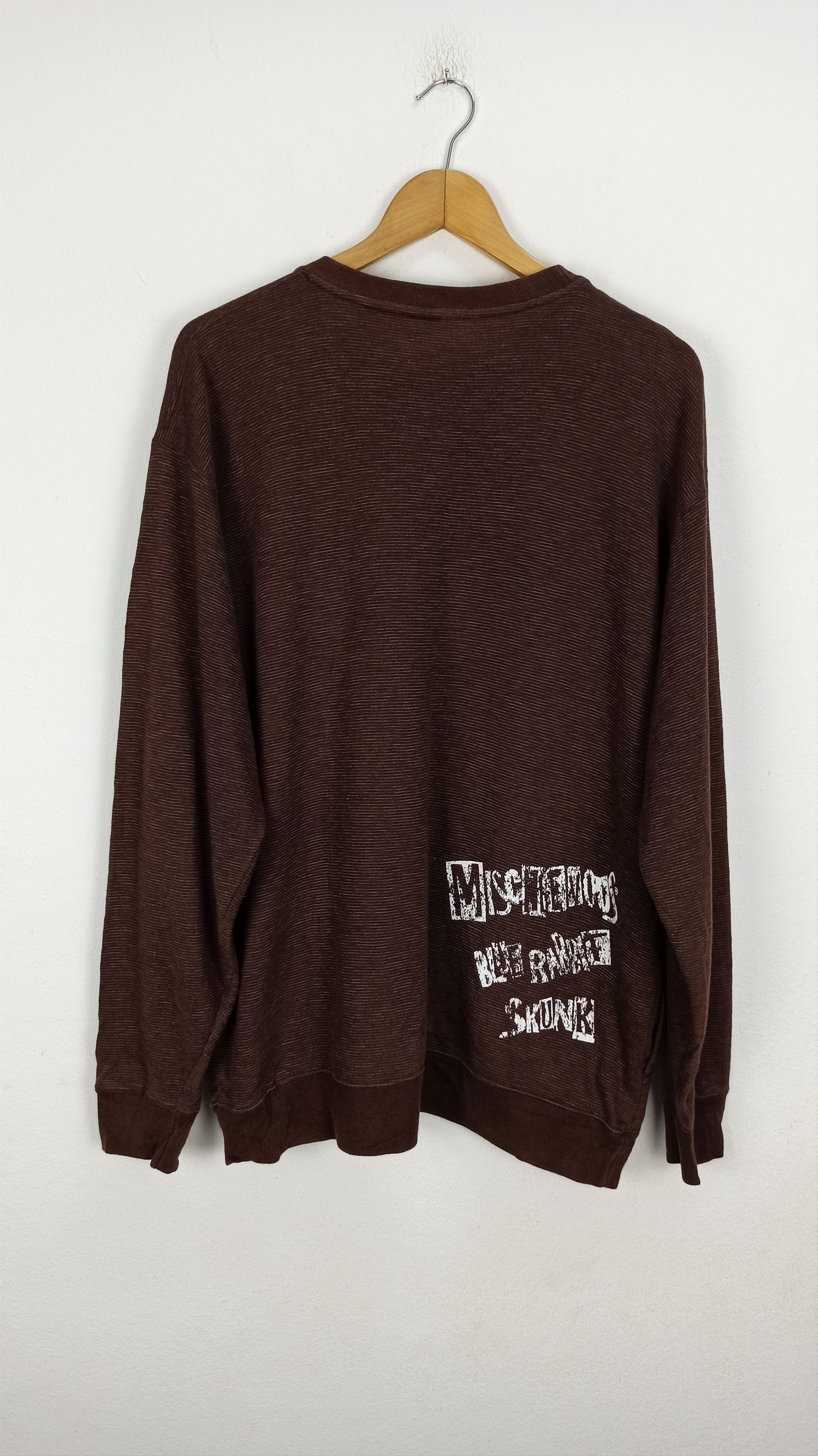 Japanese Brand 🔥STEALS🔥 Sweatshirt Mischievous Blue Rabbit Skunks Size US L / EU 52-54 / 3 - 5 Thumbnail