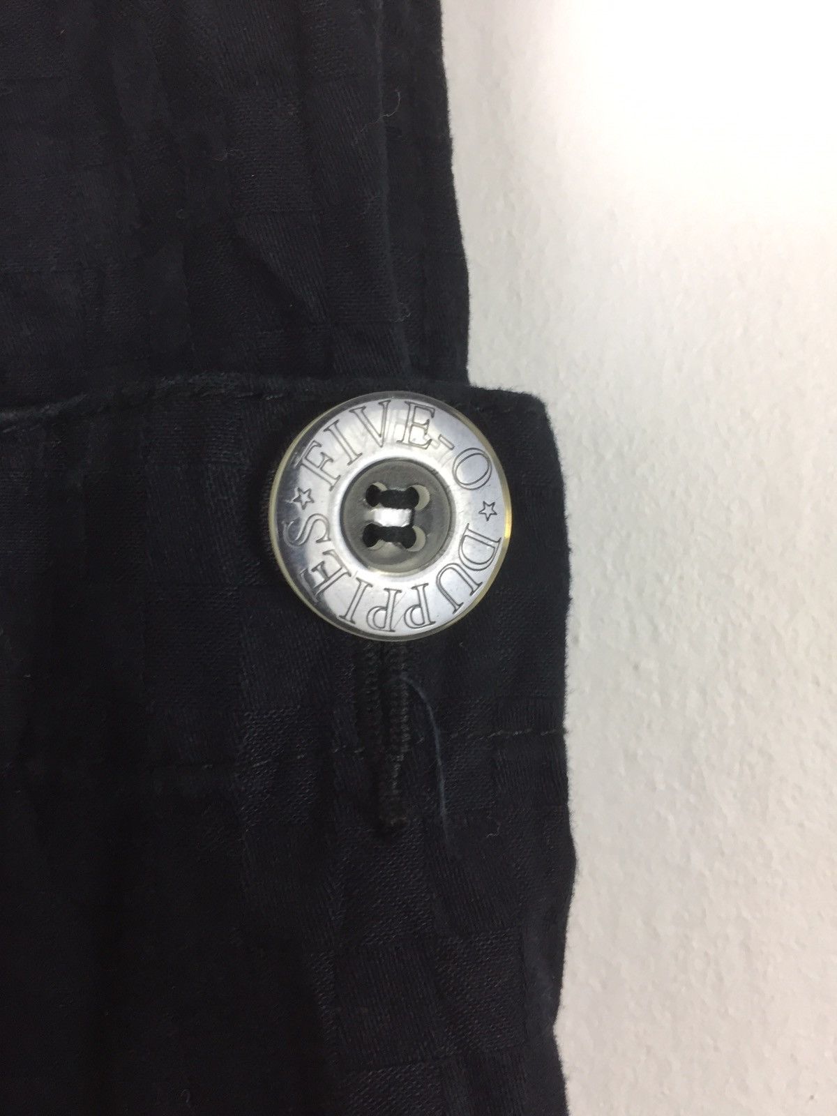 Japanese Brand 50duppies cargo pants drawstring made in japan Size US 31 - 3 Thumbnail