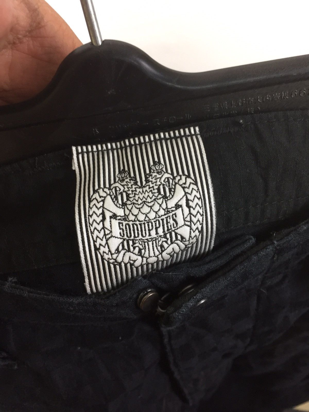 Japanese Brand 50duppies cargo pants drawstring made in japan Size US 31 - 7 Thumbnail
