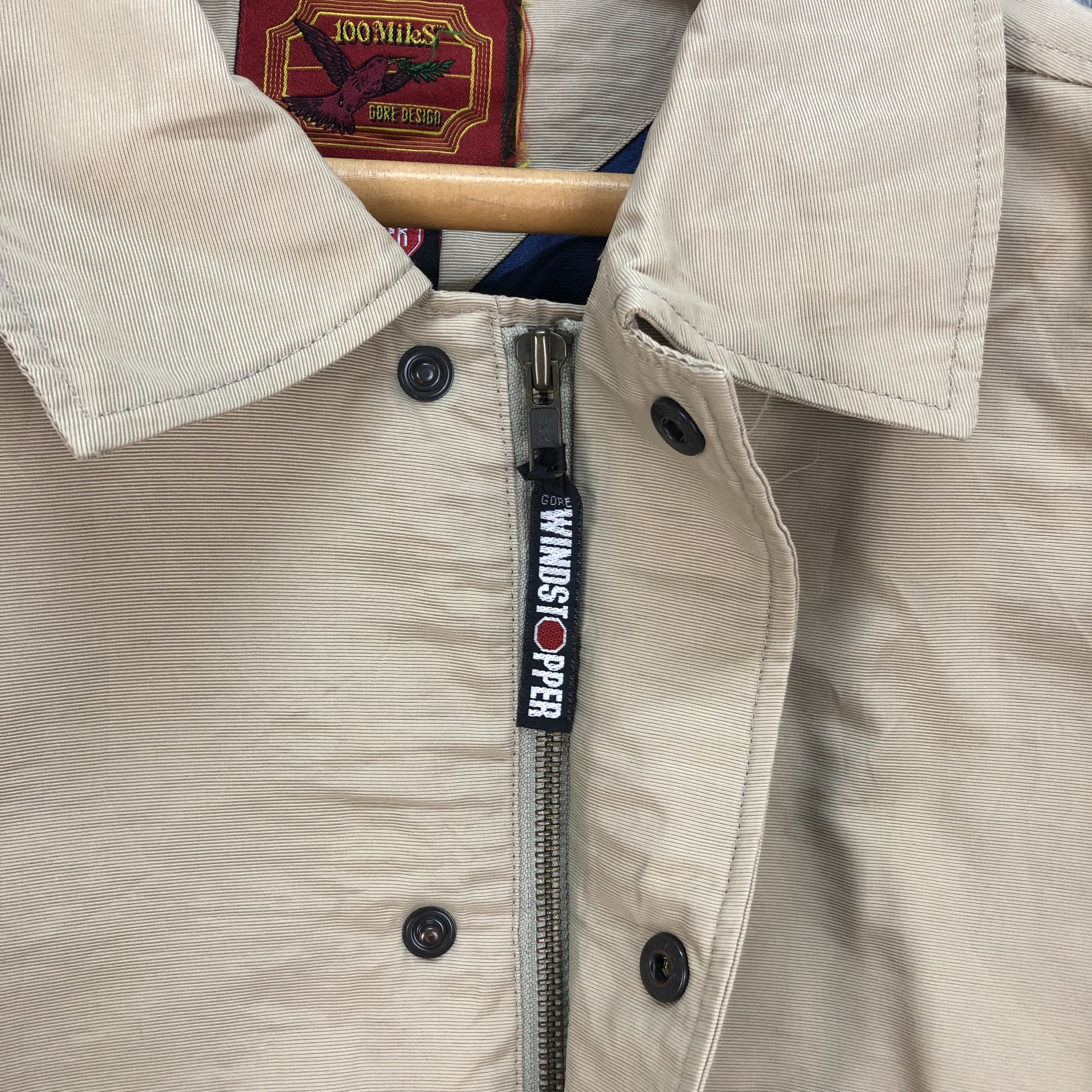 Vintage 100 Miles Gore Design Wind Stopper Chore Jacket #4520-157 Size US M / EU 48-50 / 2 - 15 Thumbnail