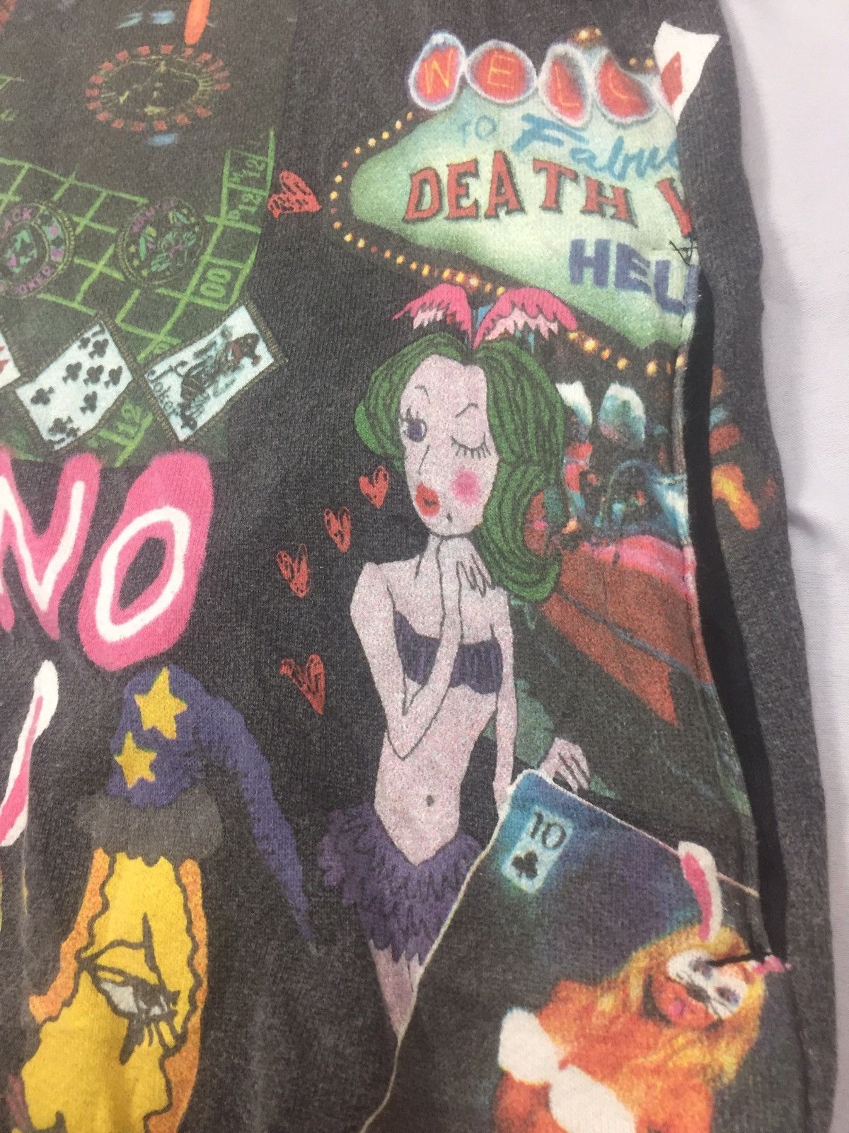 Japanese Brand Malko Malka zipper hooded fullprint porno casino design Size US M / EU 48-50 / 2 - 7 Thumbnail