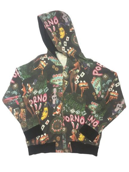Japanese Brand Malko Malka zipper hooded fullprint porno casino design Size US M / EU 48-50 / 2 - 1 Thumbnail