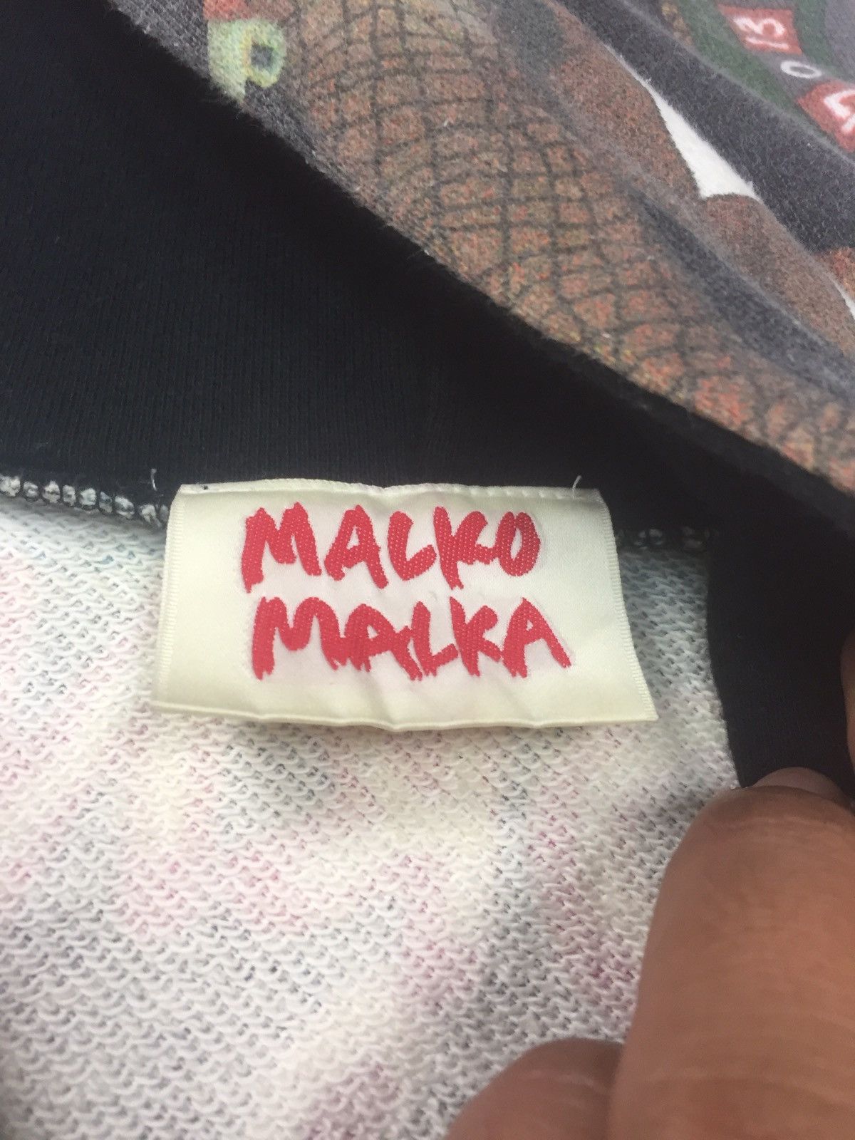 Japanese Brand Malko Malka zipper hooded fullprint porno casino design Size US M / EU 48-50 / 2 - 5 Thumbnail