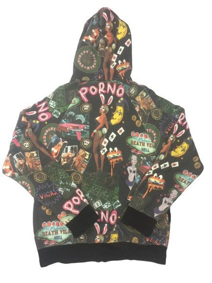 Japanese Brand Malko Malka zipper hooded fullprint porno casino design Size US M / EU 48-50 / 2 - 2 Thumbnail