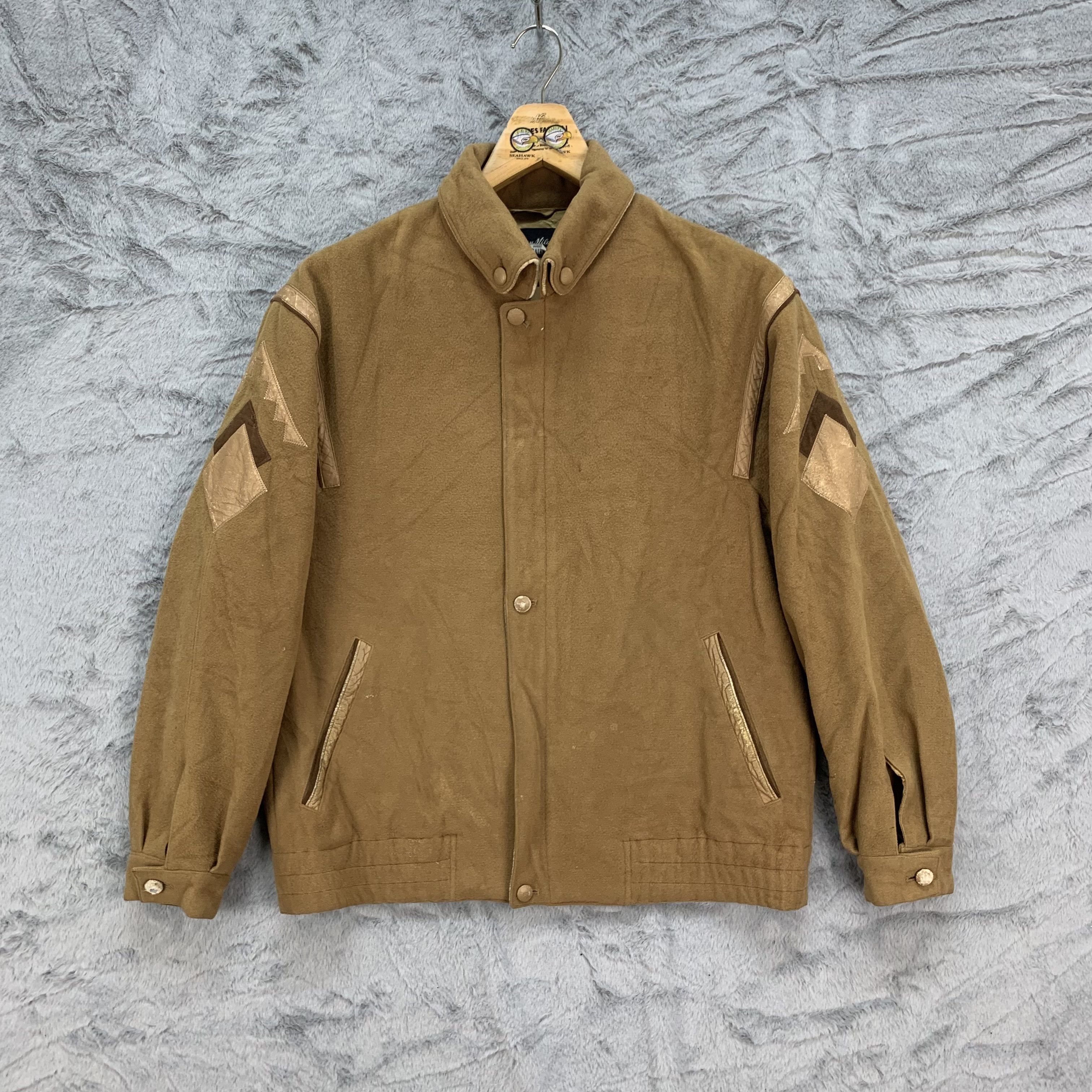 Japanese Brand Sun Milano Imperial Raika Wool Jacket #4168-145 Size US M / EU 48-50 / 2 - 1 Thumbnail