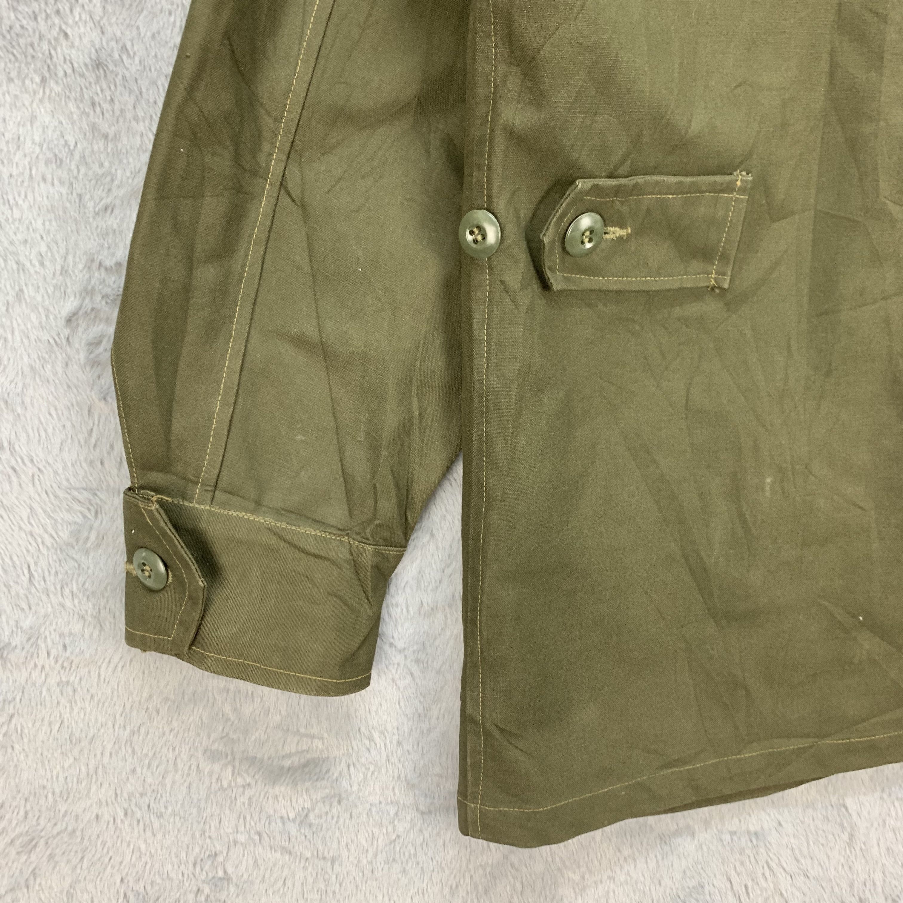 Vintage Army Uniform Military Field Jacket / Chore Jacket #4400-152 Size US M / EU 48-50 / 2 - 10 Thumbnail