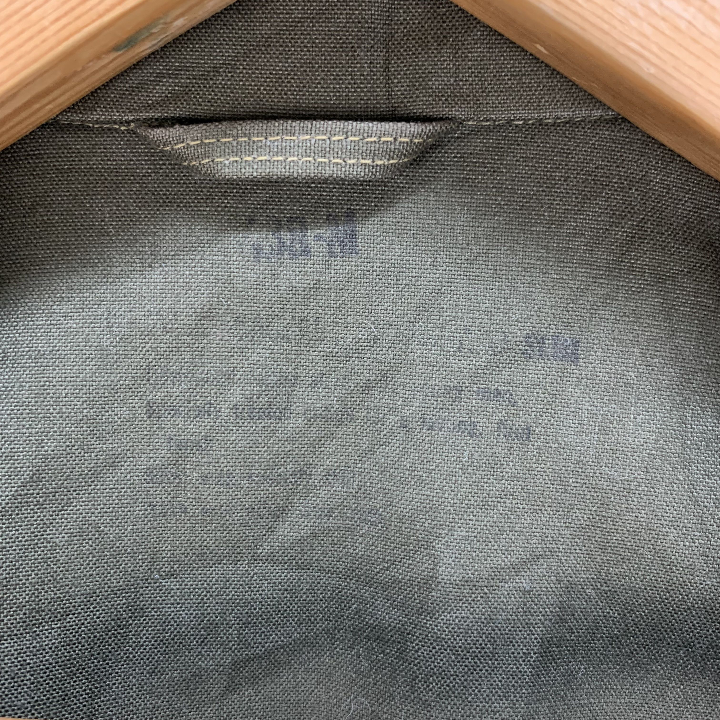 Vintage Army Uniform Military Field Jacket / Chore Jacket #4400-152 Size US M / EU 48-50 / 2 - 7 Thumbnail