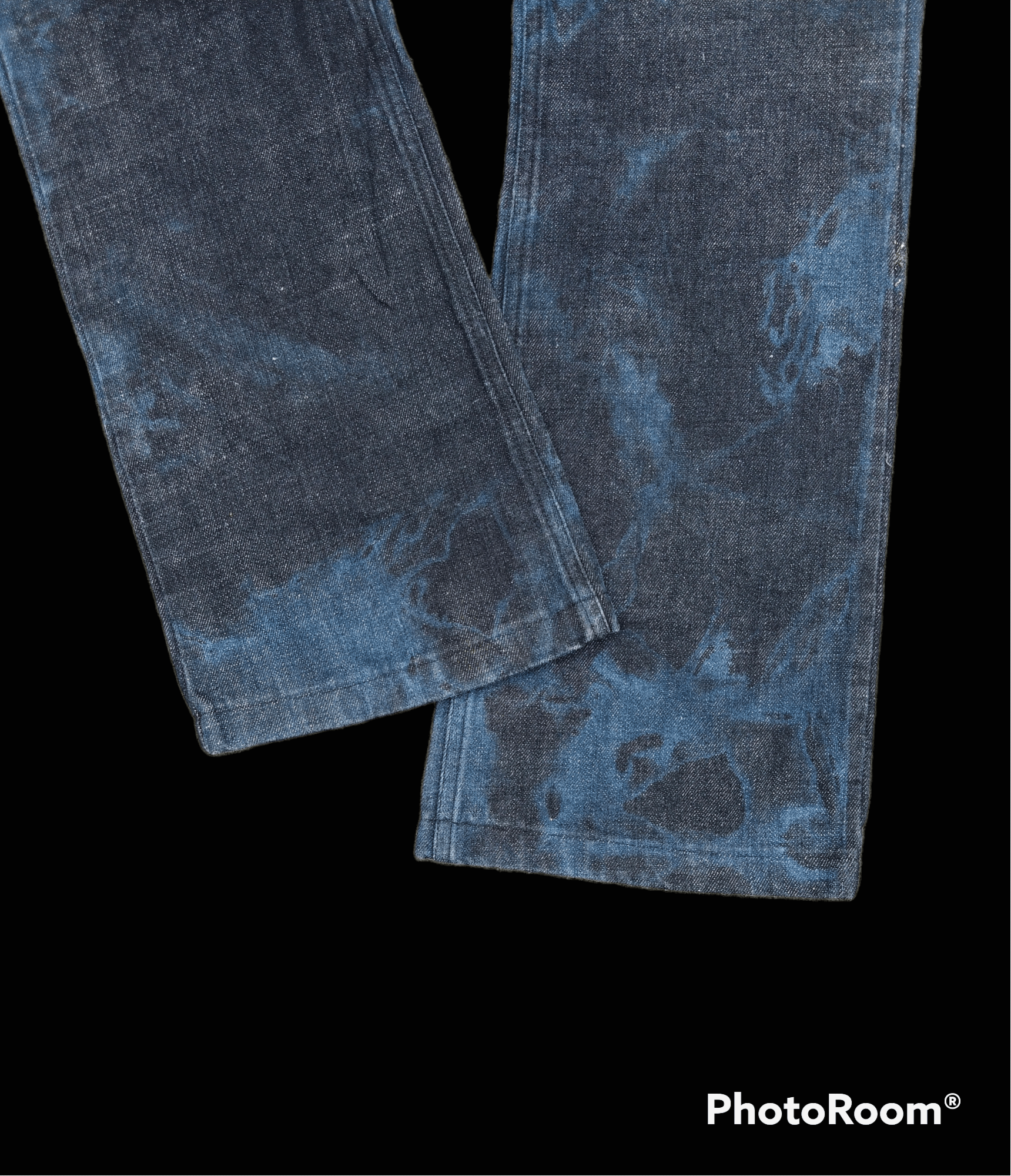 Japanese Brand FLARE,BELL BOTTOM,BOOCUT BLEACH FREAK ANSER DENIM PANTS Size US 28 / EU 44 - 5 Thumbnail