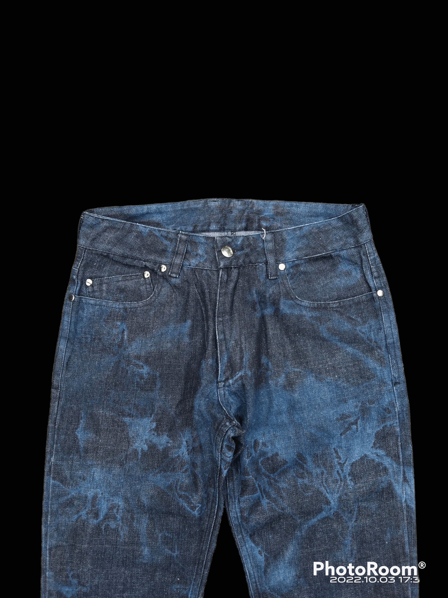 Japanese Brand FLARE,BELL BOTTOM,BOOCUT BLEACH FREAK ANSER DENIM PANTS Size US 28 / EU 44 - 3 Thumbnail
