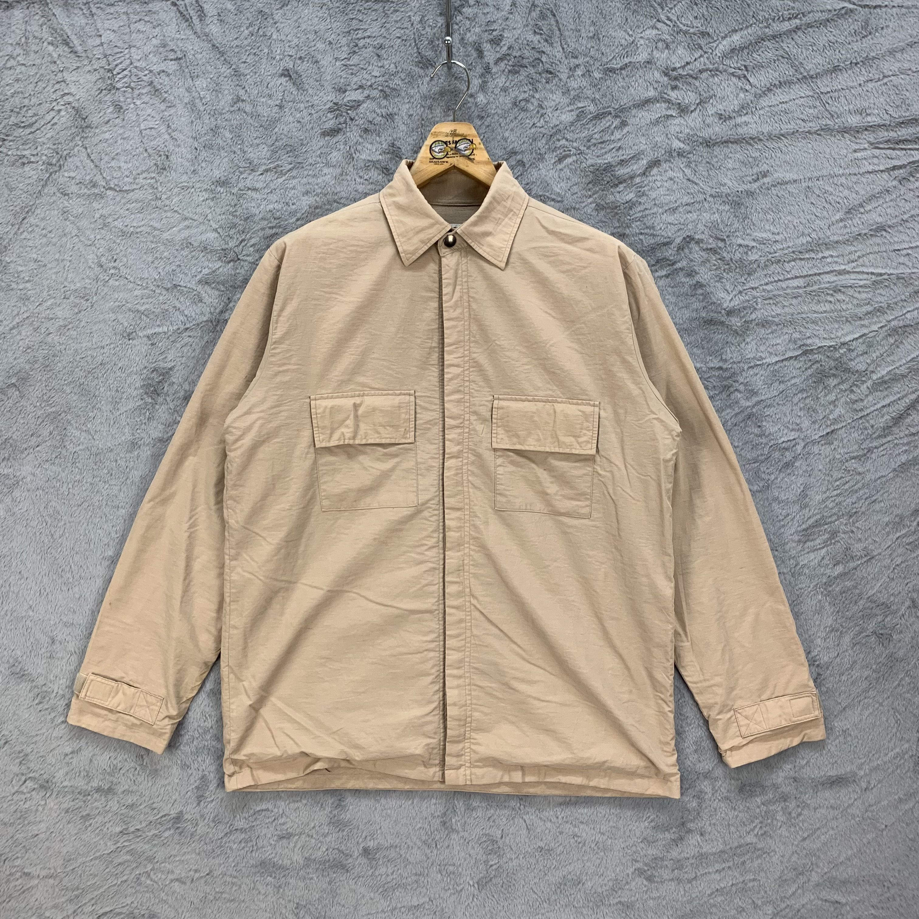 image of Kansai Yamamoto Kansai Jeans Uniform Strap Jacket 4398-152 in Beige, Men's (Size Large)