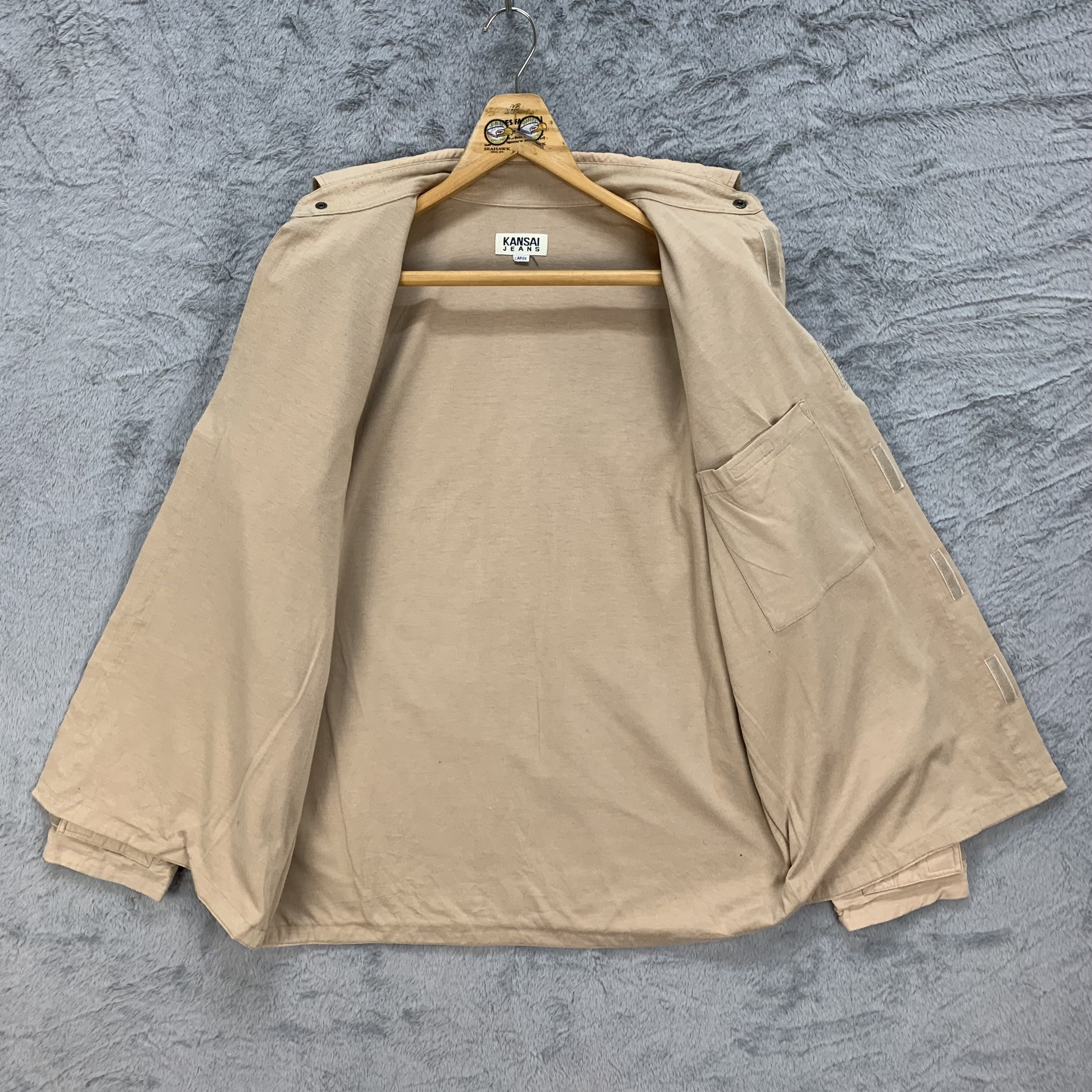 Kansai Yamamoto Kansai Jeans Uniform Strap Jacket #4398-152 Size US L / EU 52-54 / 3 - 8 Thumbnail