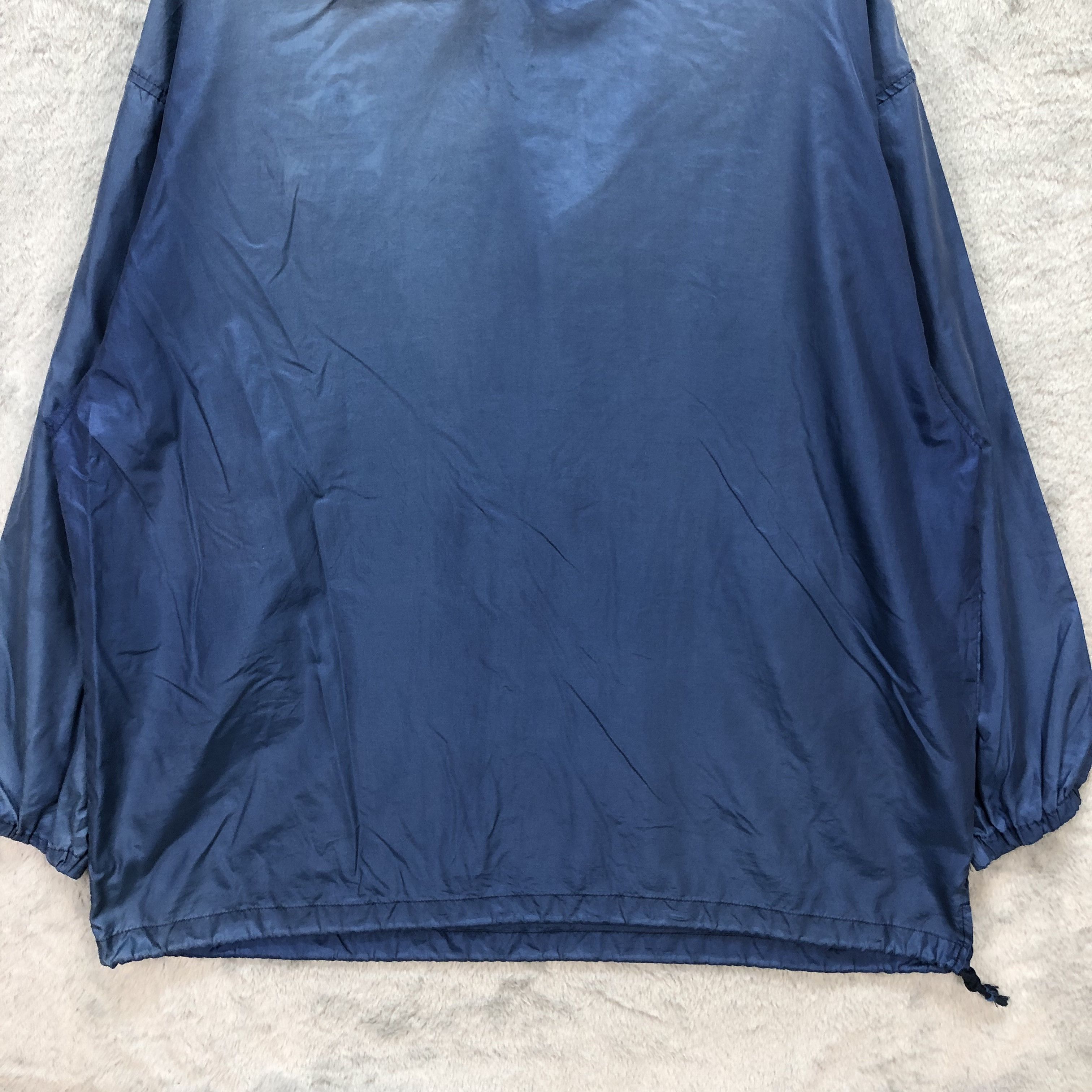 Adidas VINTAGE ADIDAS BIG LOGO PULLOVER WINDBREAKER #5522-195 Size US XL / EU 56 / 4 - 5 Thumbnail