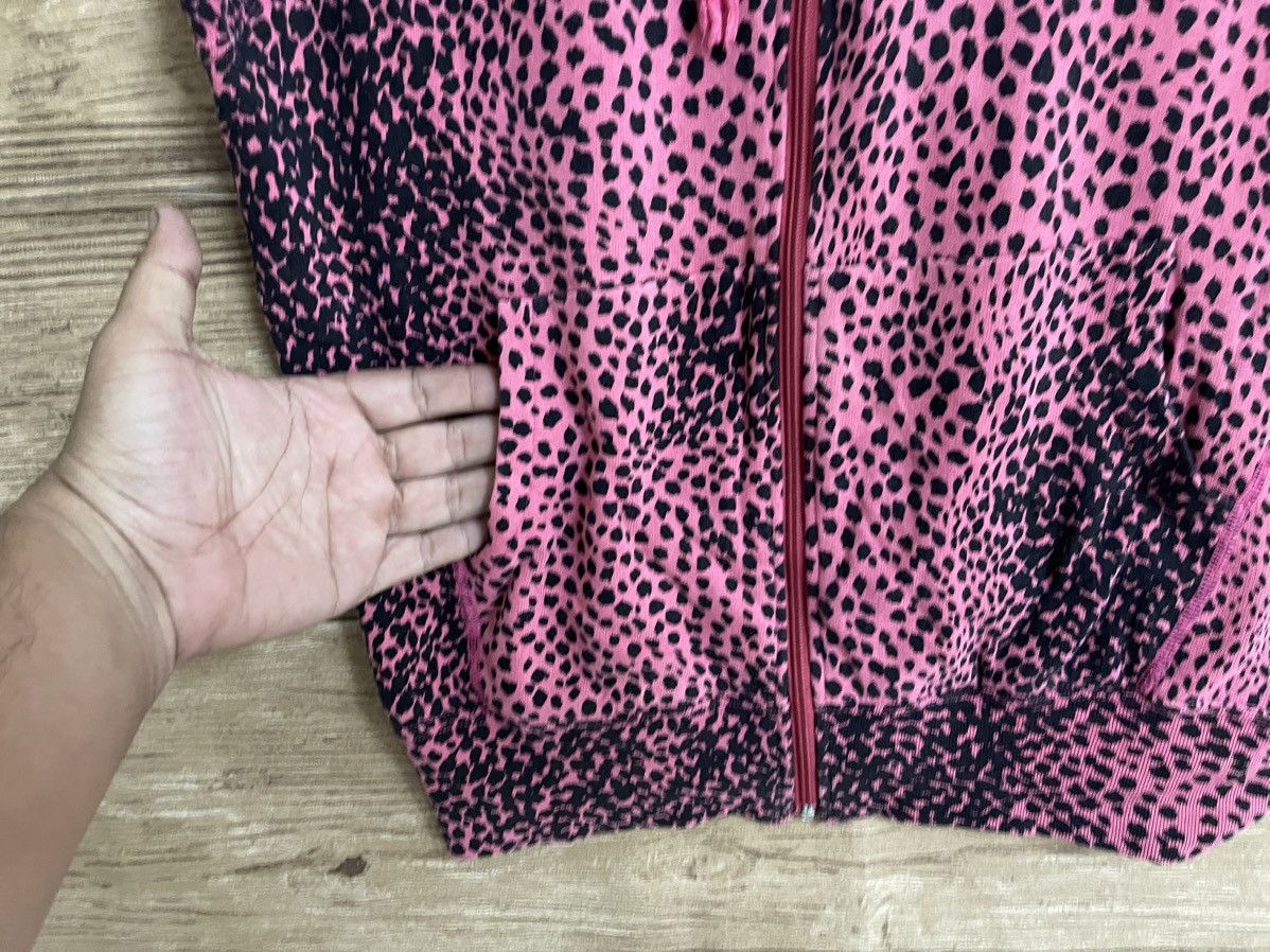 Hysteric Glamour × Japanese Brand Vtg Hysteric Glamour Sleeveless Hoodie Leopard Pattern M Size M / US 6-8 / IT 42-44 - 6 Thumbnail