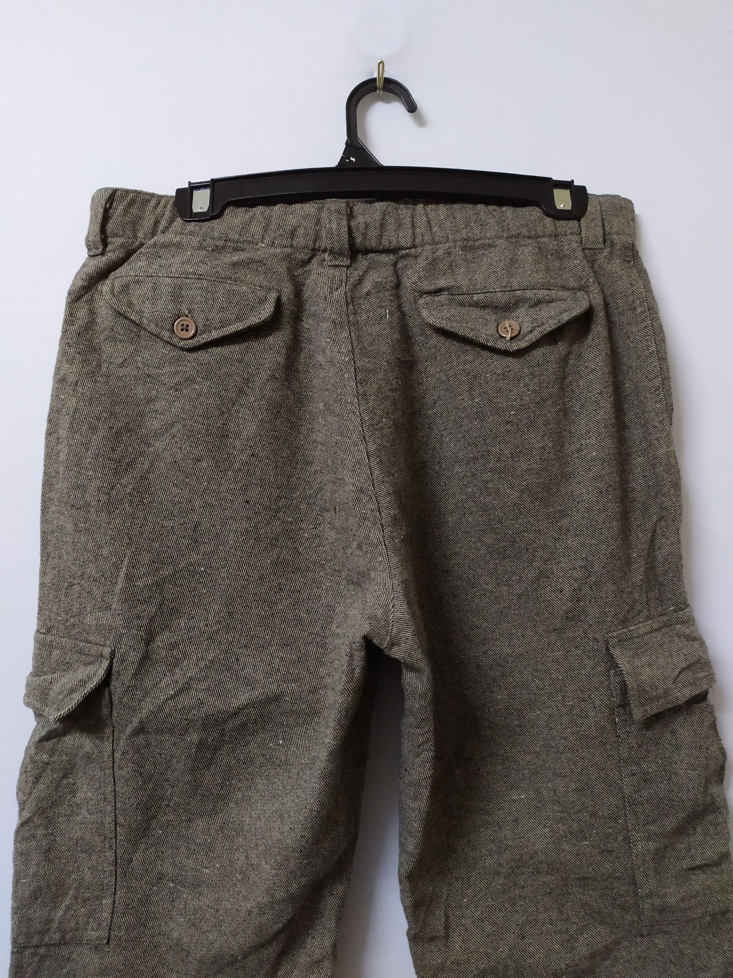 Japanese Brand A0-03 AOGP VINTAGE FADED CARGO PANTS Size US 30 / EU 46 - 15 Thumbnail