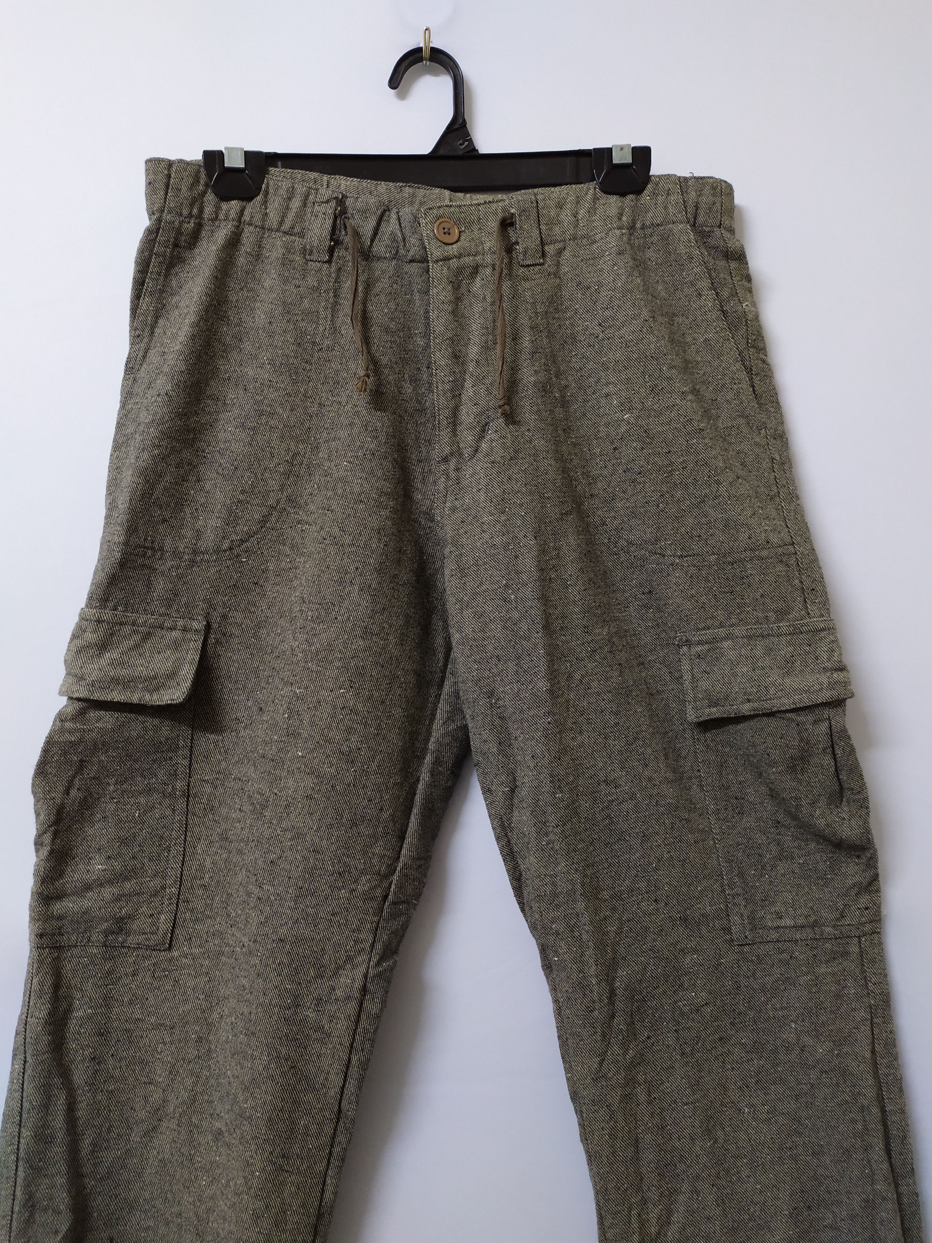 Japanese Brand A0-03 AOGP VINTAGE FADED CARGO PANTS Size US 30 / EU 46 - 2 Thumbnail
