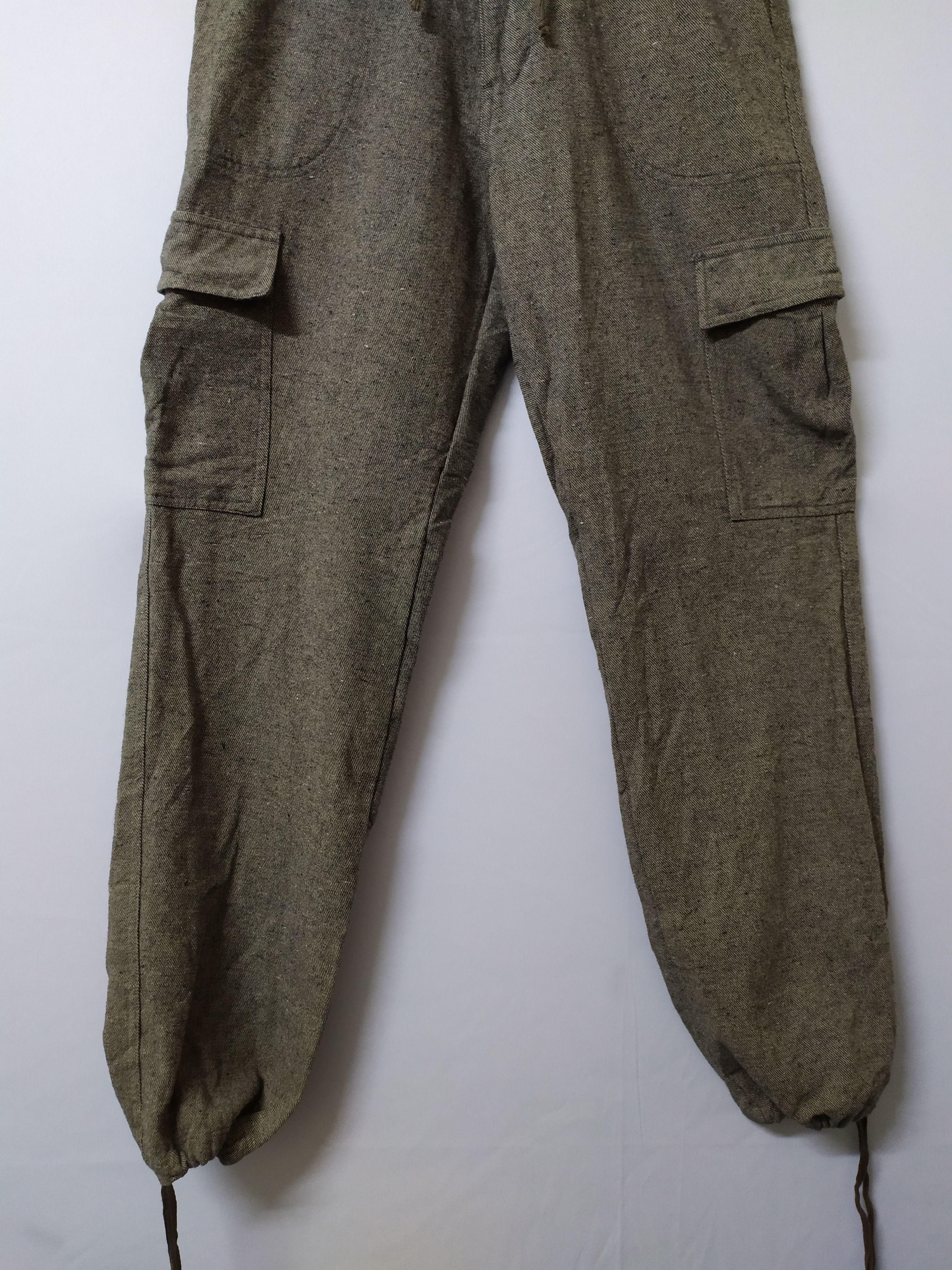 Japanese Brand A0-03 AOGP VINTAGE FADED CARGO PANTS Size US 30 / EU 46 - 4 Thumbnail