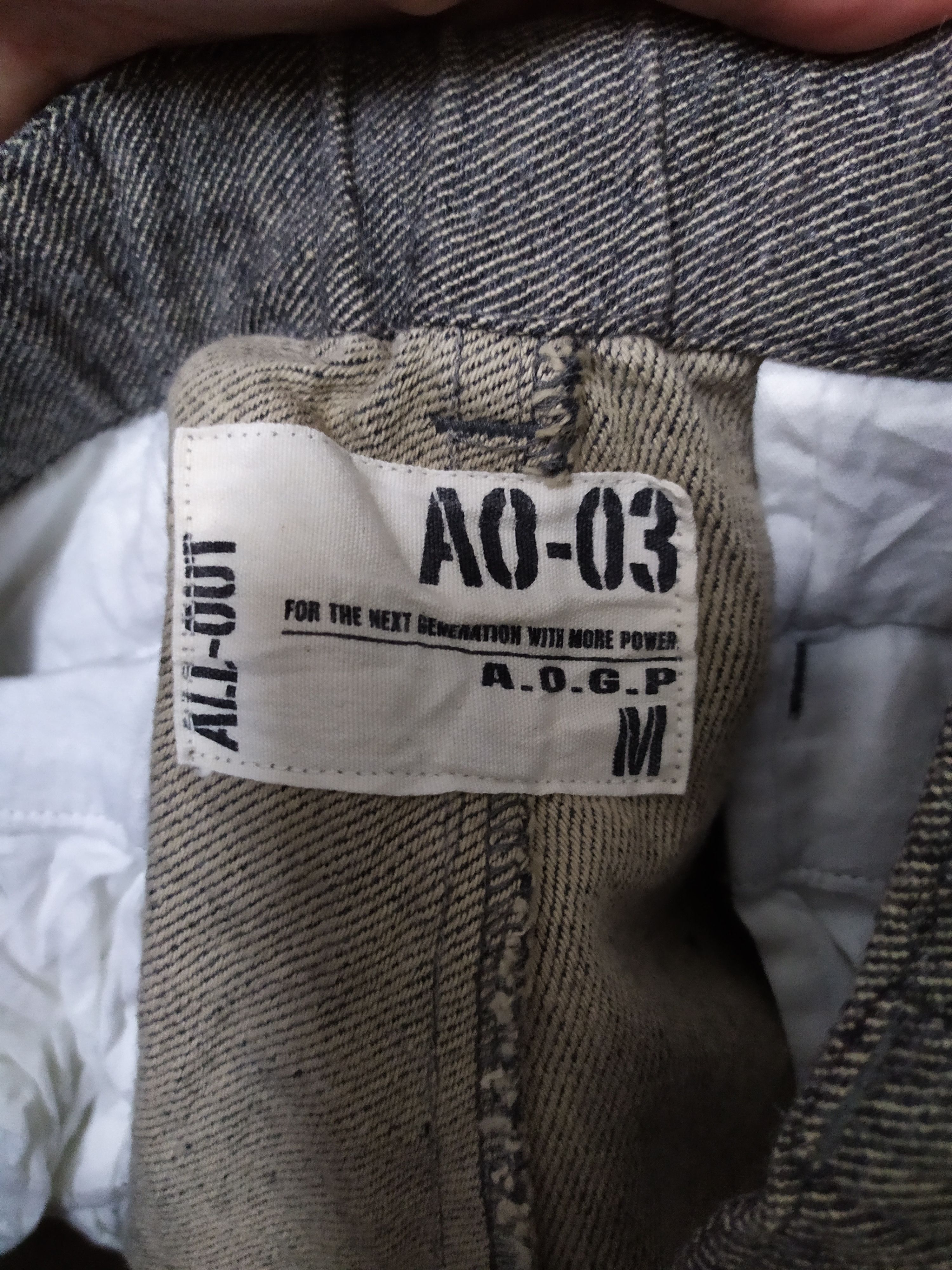Japanese Brand A0-03 AOGP VINTAGE FADED CARGO PANTS Size US 30 / EU 46 - 18 Thumbnail