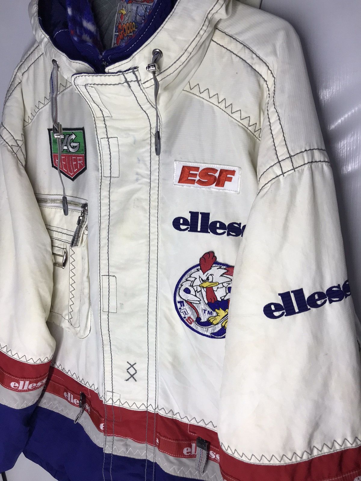 Ellesse × Goldwin Ellesse by goldwin two layer zipper ski jacket with hoodie Size US L / EU 52-54 / 3 - 9 Thumbnail