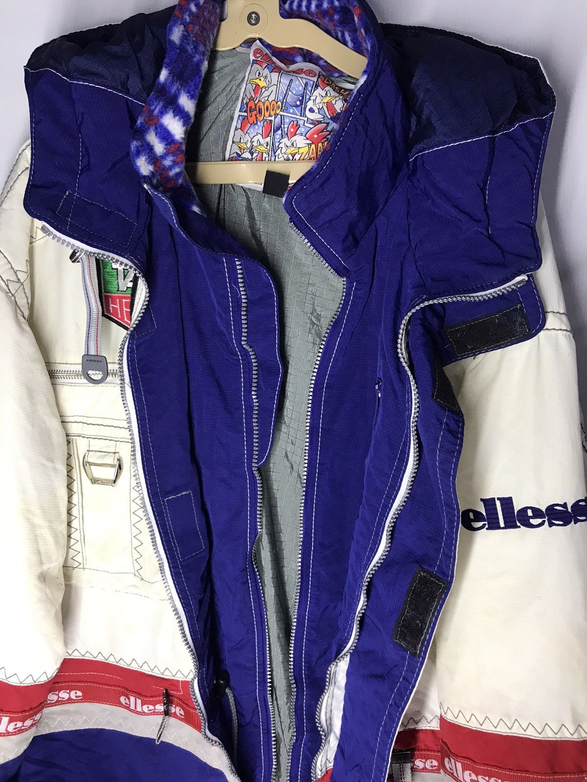 Ellesse × Goldwin Ellesse by goldwin two layer zipper ski jacket with hoodie Size US L / EU 52-54 / 3 - 11 Thumbnail