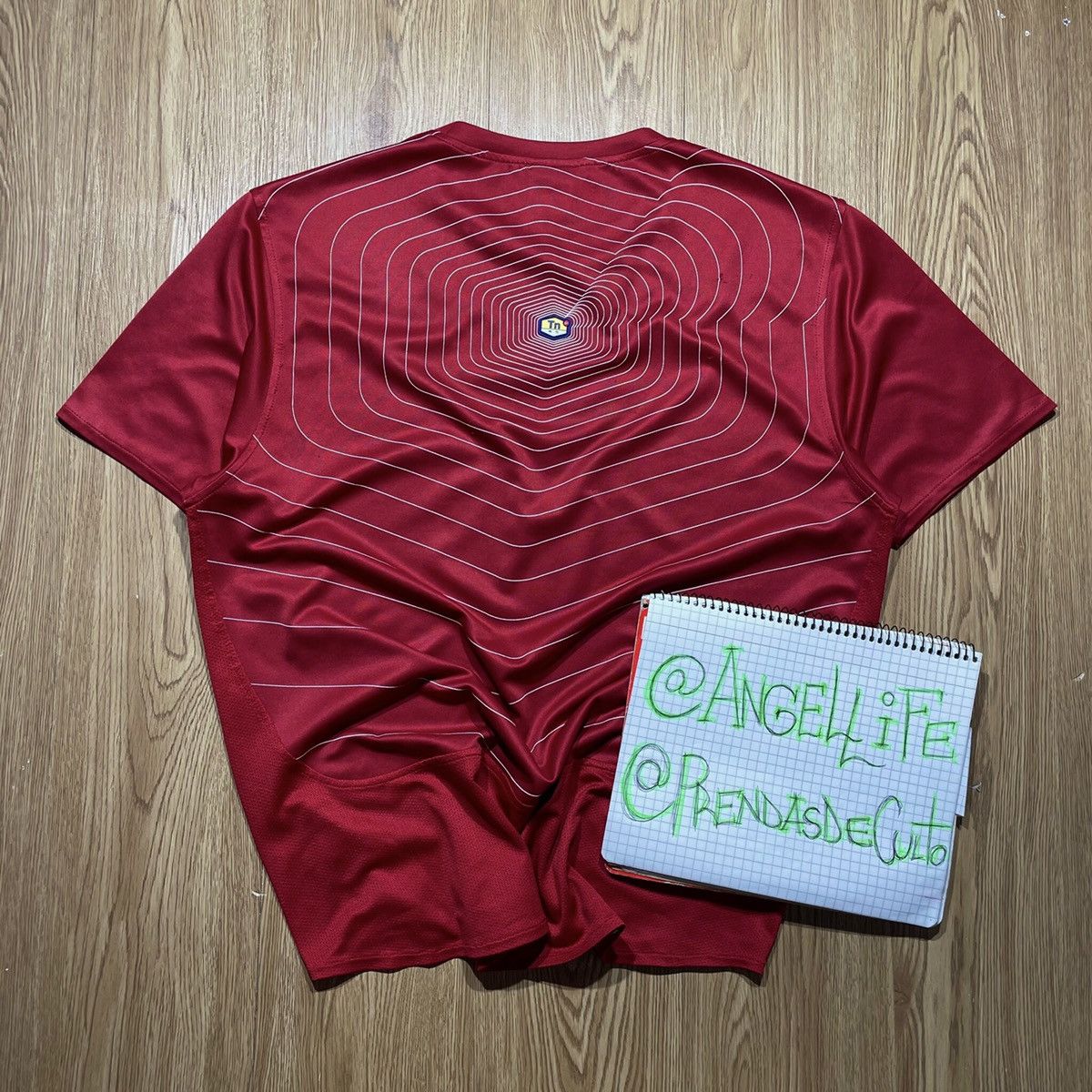 Nike × Vintage Nike TN Red Big Logo Size US M / EU 48-50 / 2 - 4 Thumbnail