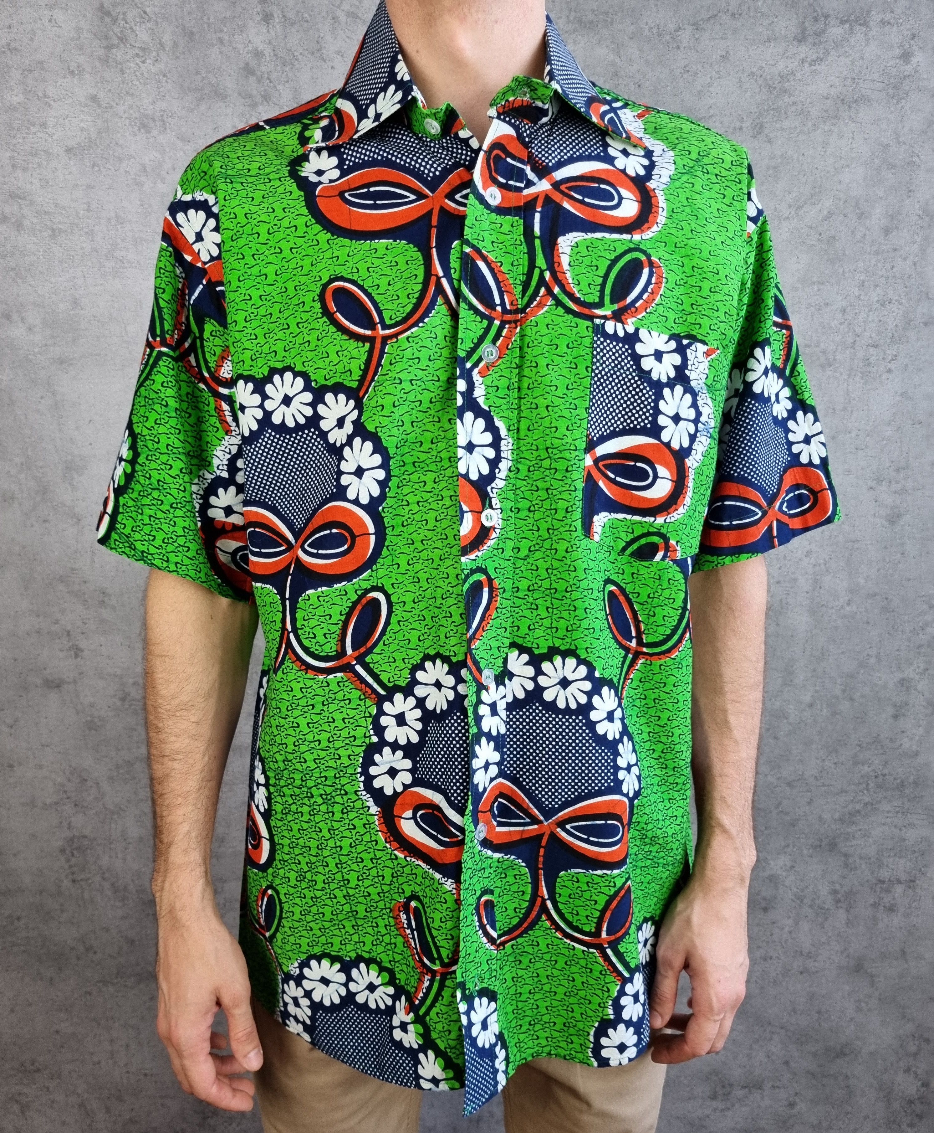 Vintage Rare 70s vintage Hawaiian shirt MAMBO LOUD Style Size US L / EU 52-54 / 3 - 5 Thumbnail