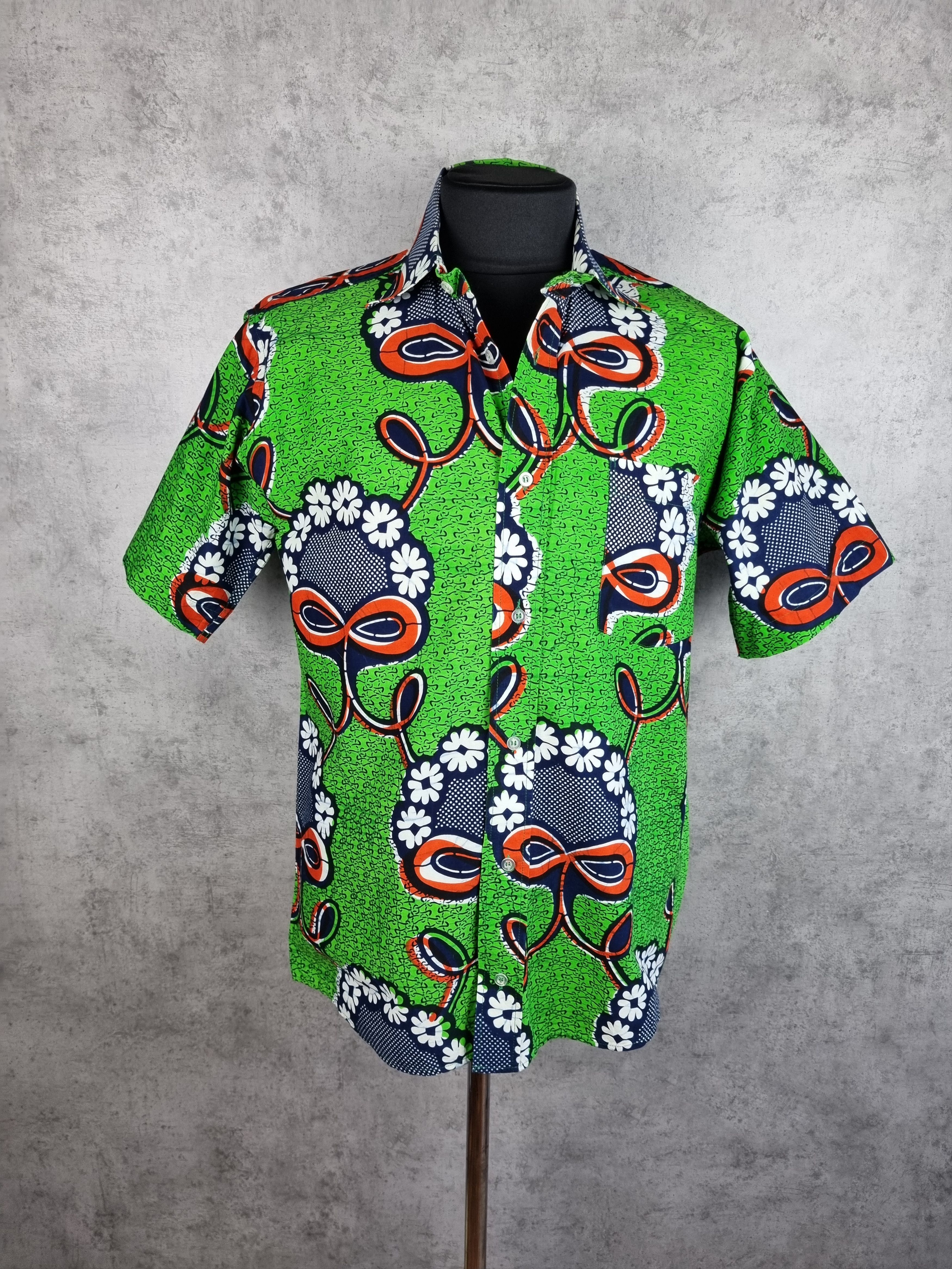 Vintage Rare 70s vintage Hawaiian shirt MAMBO LOUD Style Size US L / EU 52-54 / 3 - 1 Thumbnail