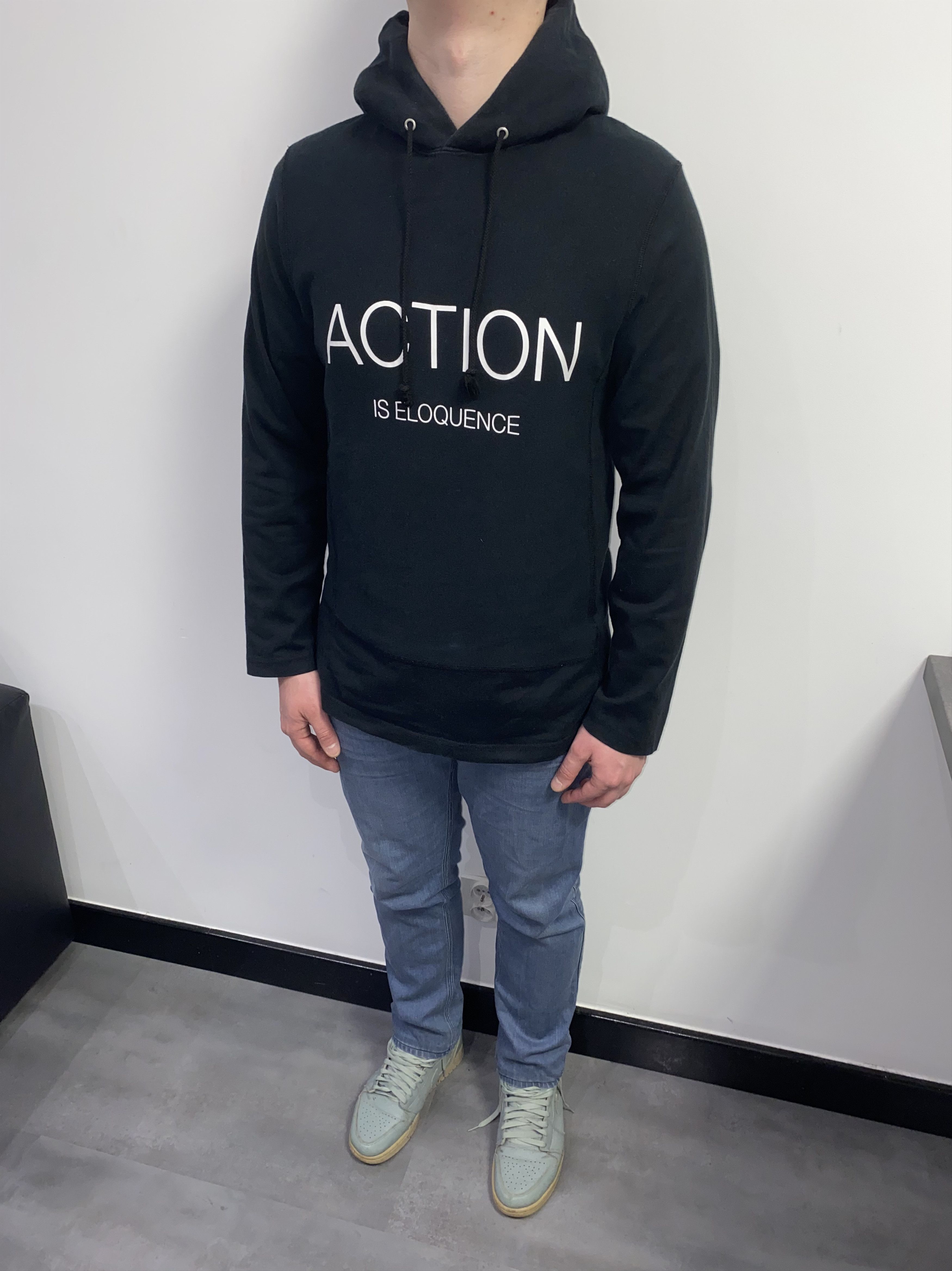 SS16 Comme des Garcons X Ganryu Action Is Eloquence Hood