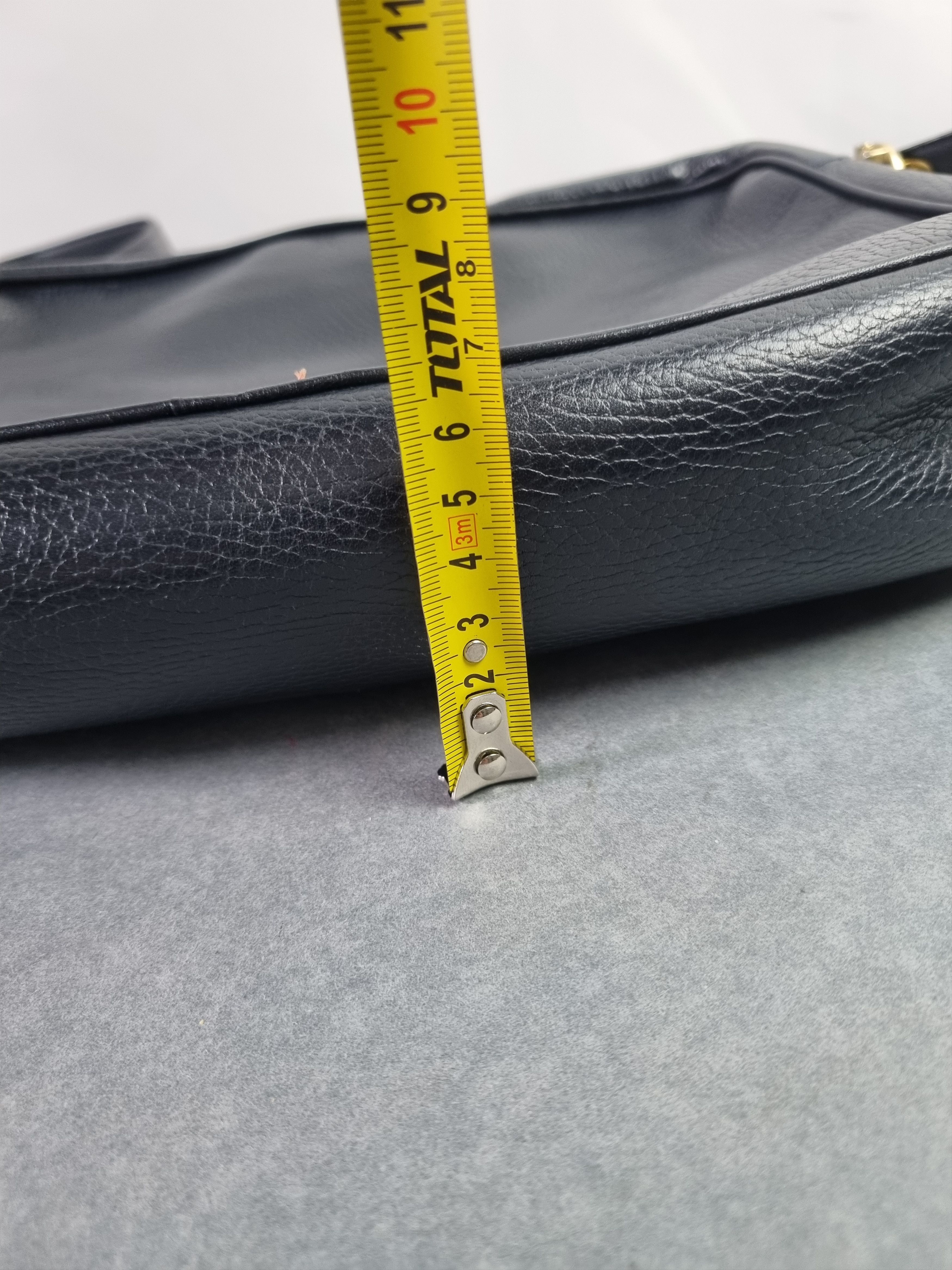 Cartier × Genuine Leather Cartier Leather Luxury Navy Crossbody Bag Size ONE SIZE - 18 Thumbnail