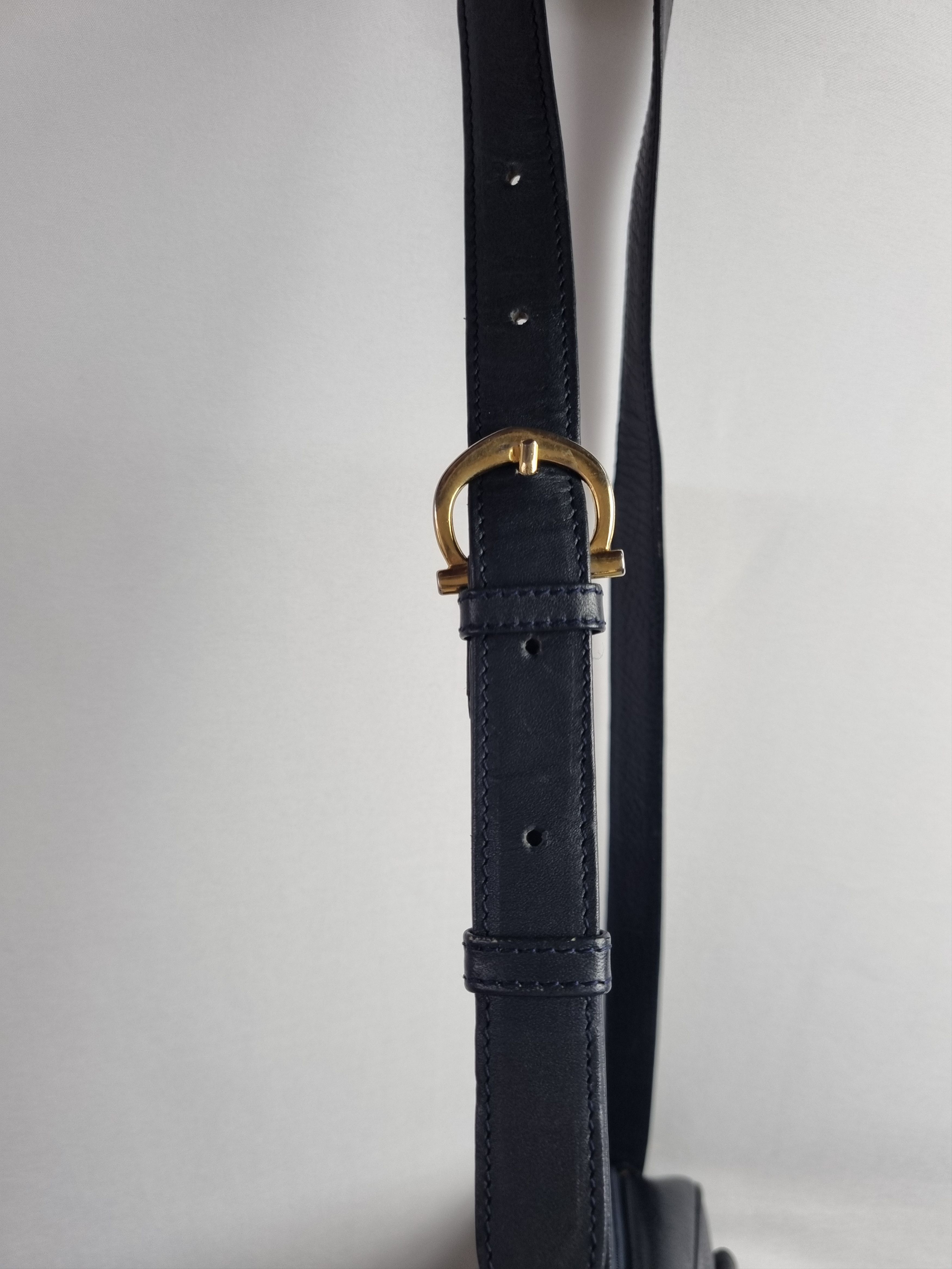 Cartier × Genuine Leather Cartier Leather Luxury Navy Crossbody Bag Size ONE SIZE - 10 Thumbnail